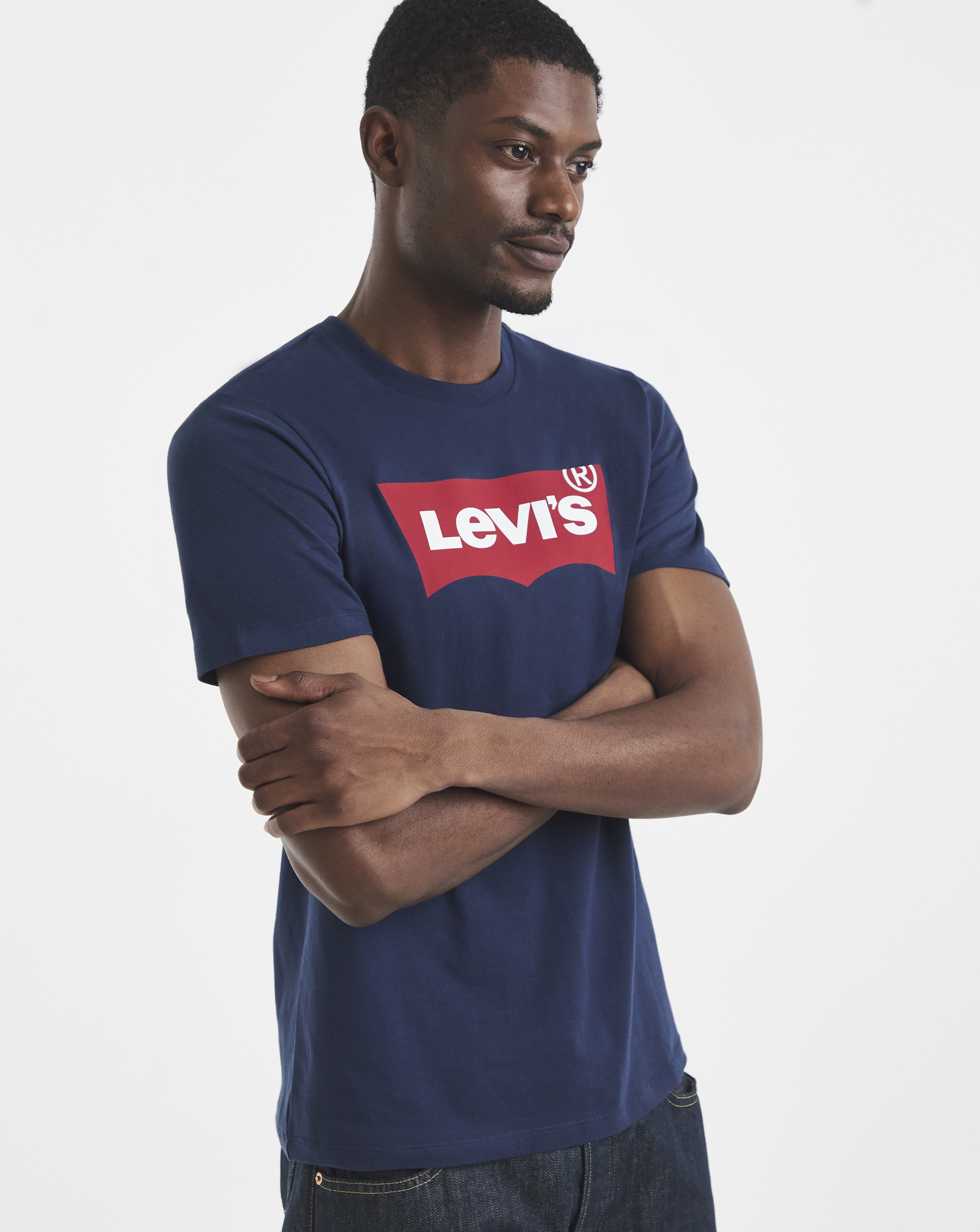 Levi's Navy Classic Batwing T-Shirt - 5XL