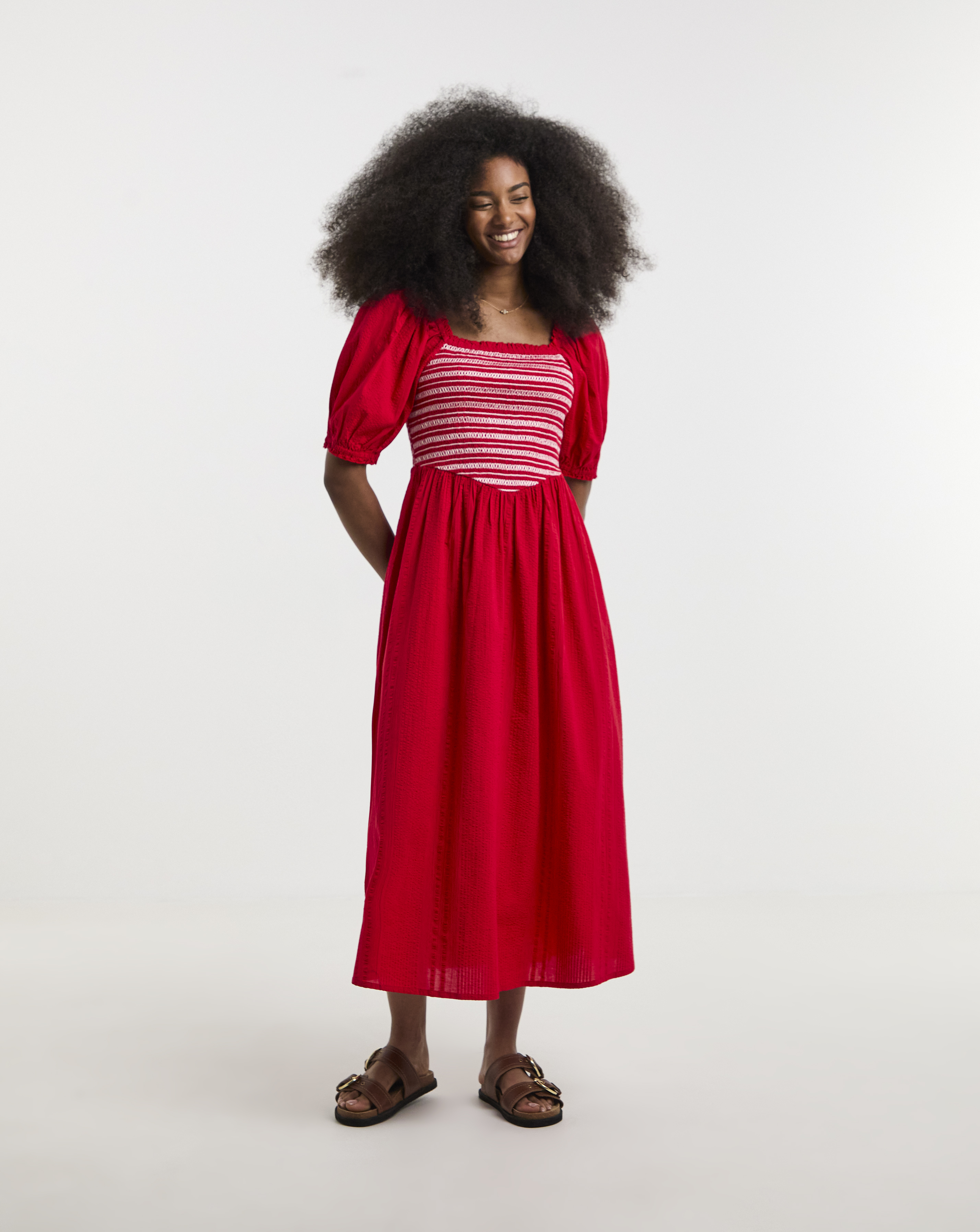 Shirred Dress