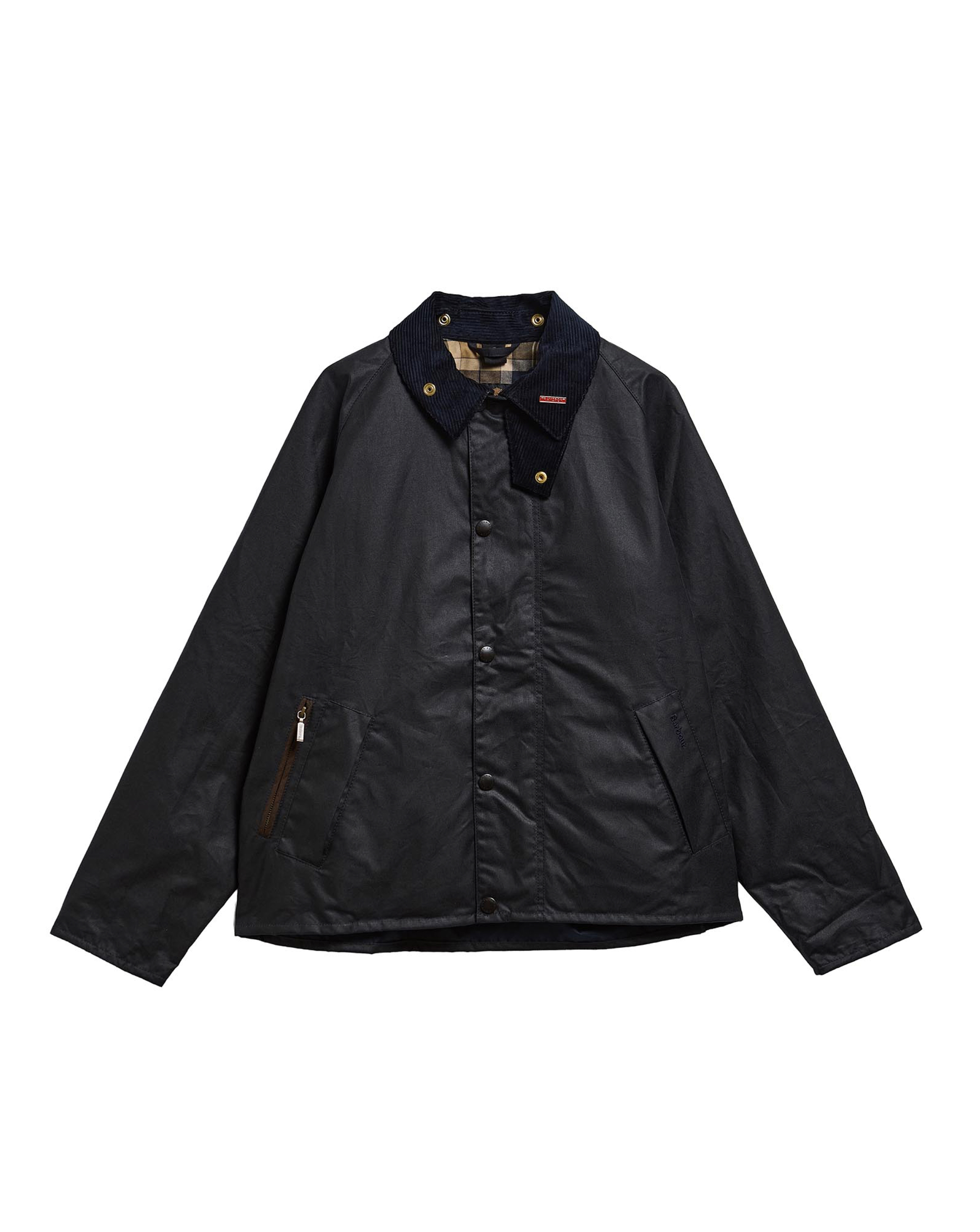 Barbour Men's Navy Icons Transport Wax Jacket
