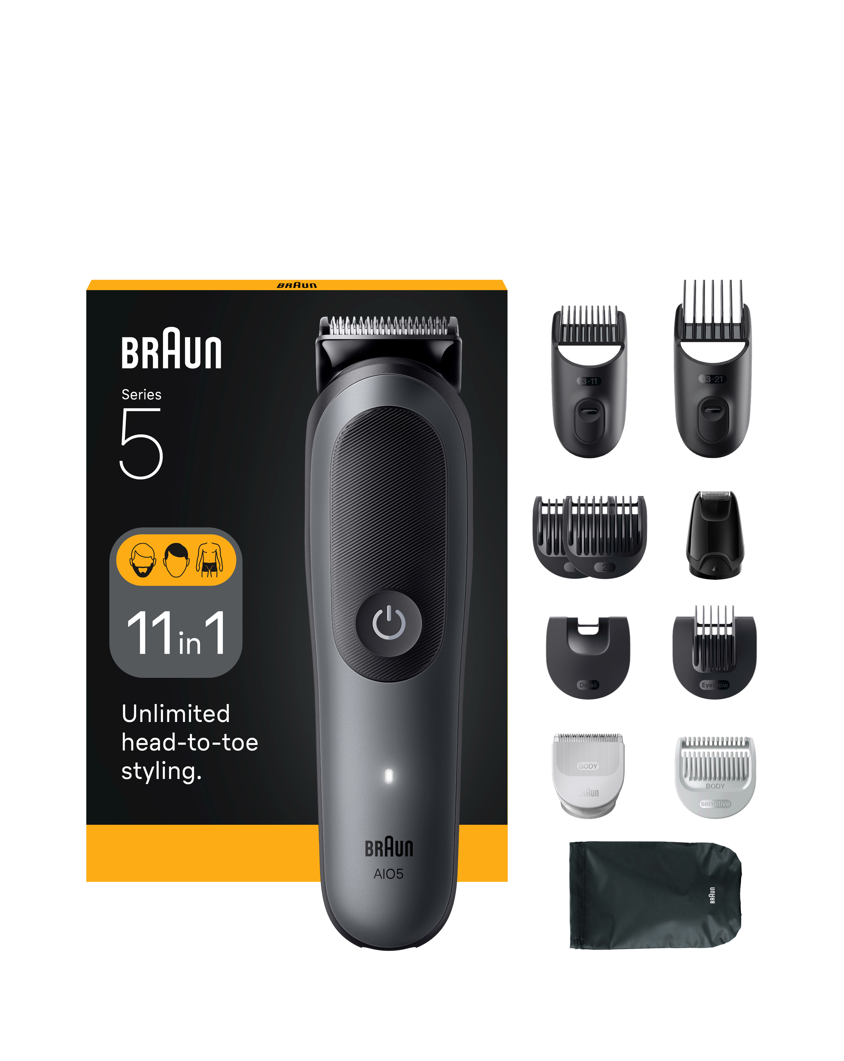 Braun All-In-One Series 5 11In1 Grooming Kit - Image 10