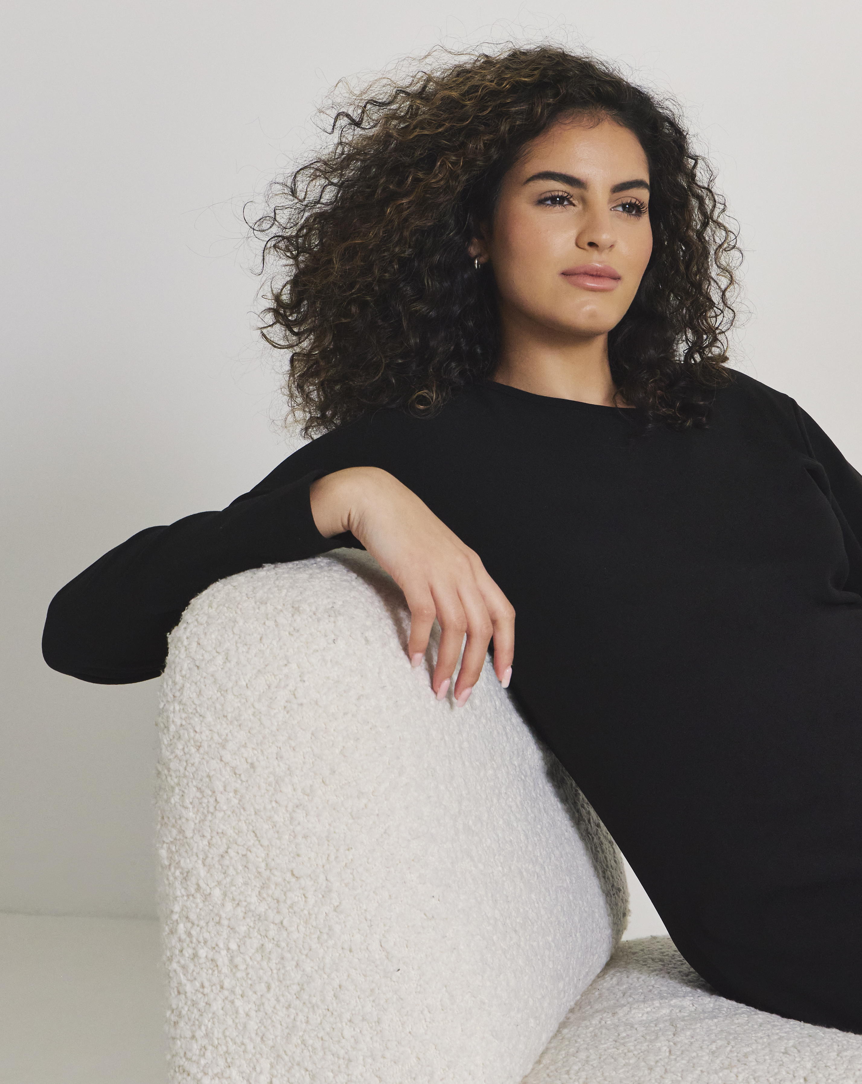 Thermal Brushed Fleece Long Sleeve Top