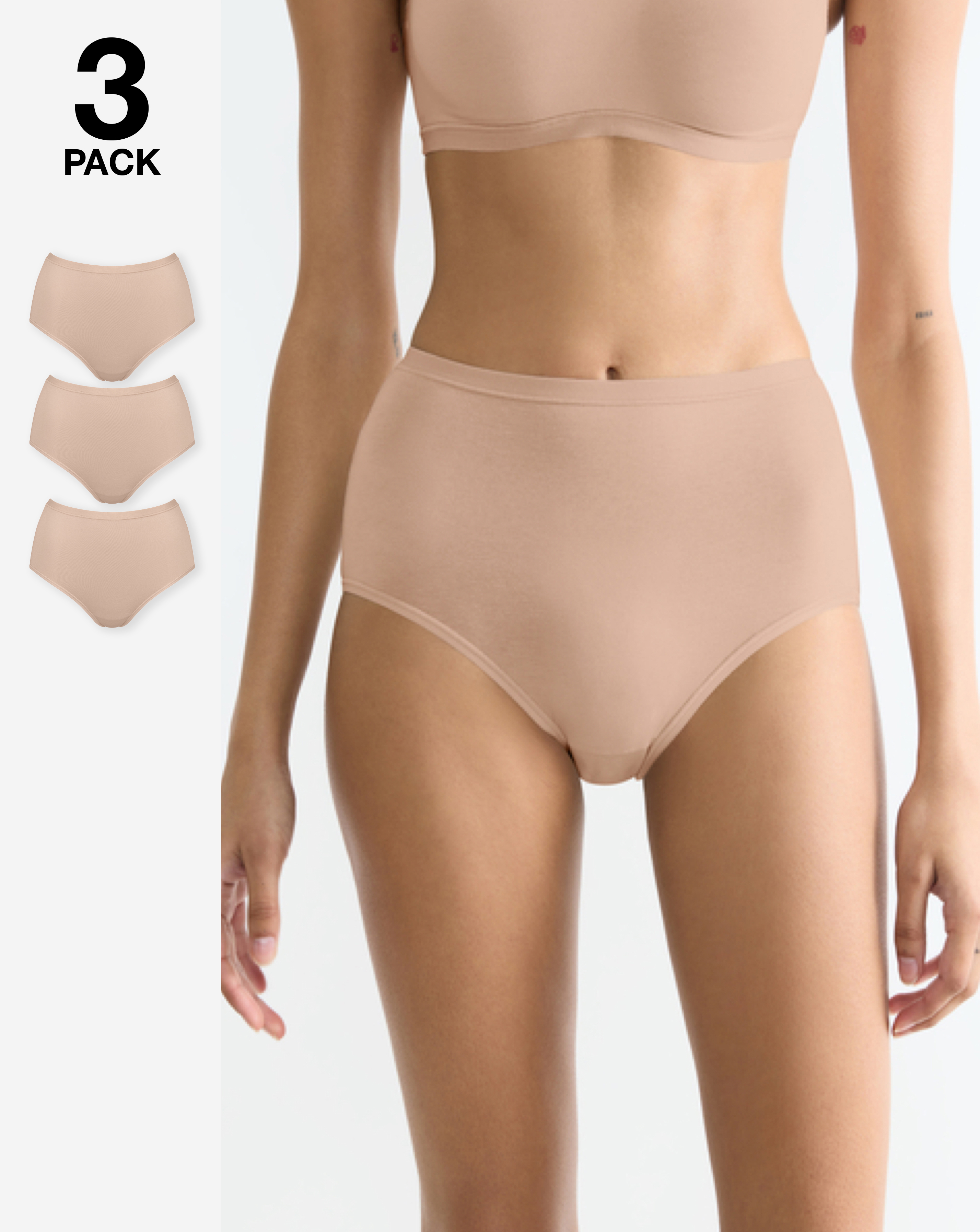 New In - Sloggi Go Daily Cotton 3 Pack Knickers