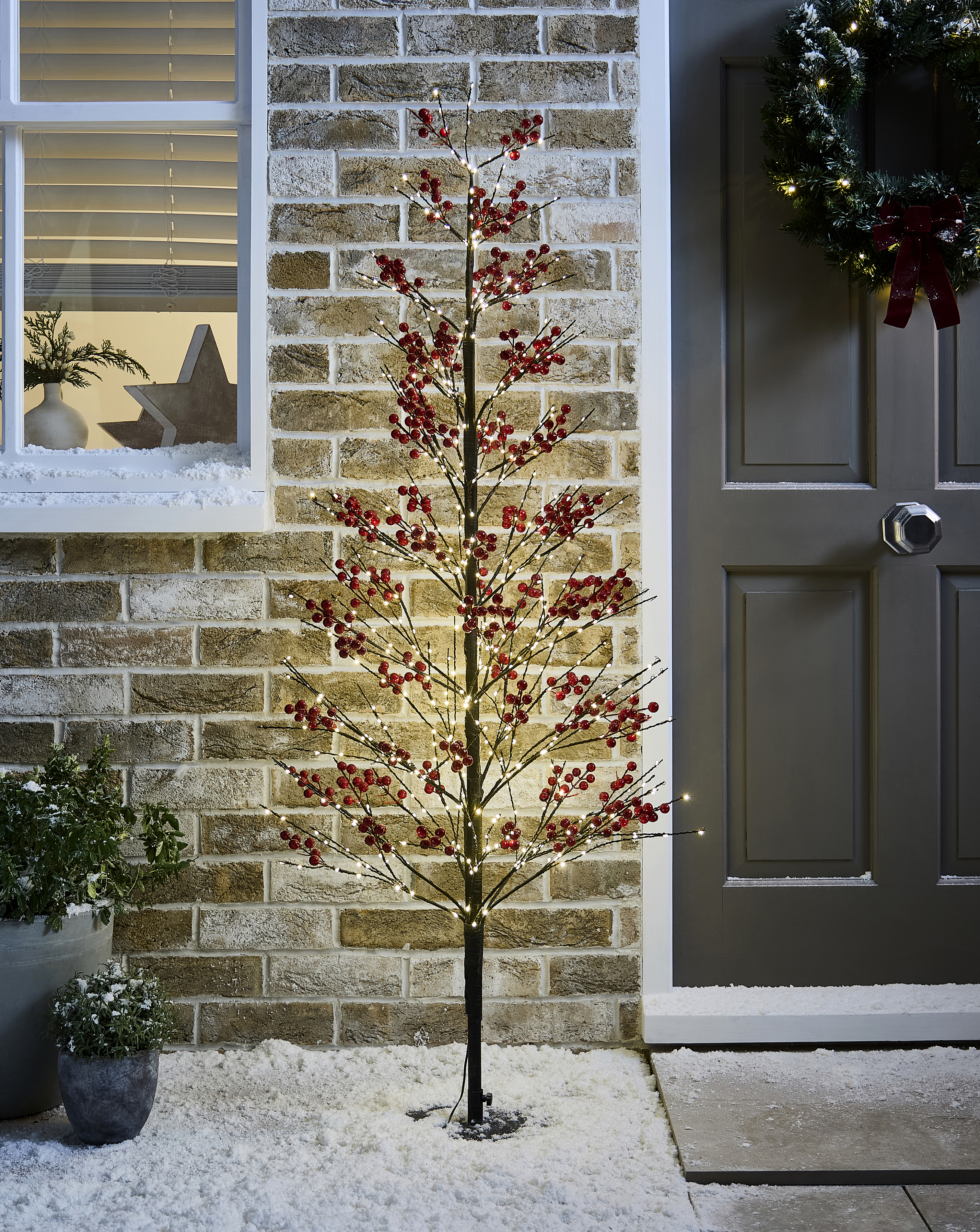 Red Berries Twig Tree 5ft