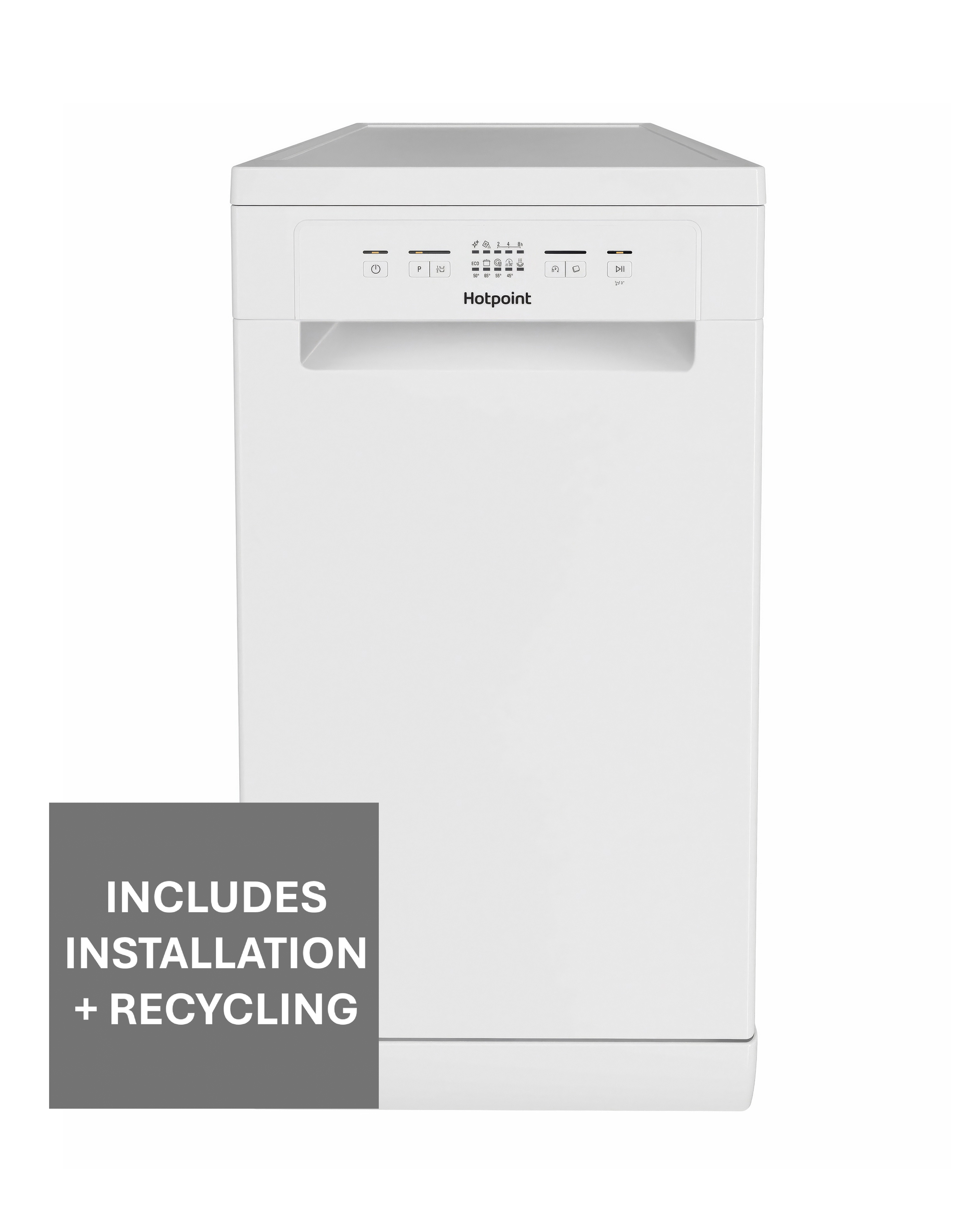 Hotpoint HP2FE10CS90WUK DWash 10 Pl Inst