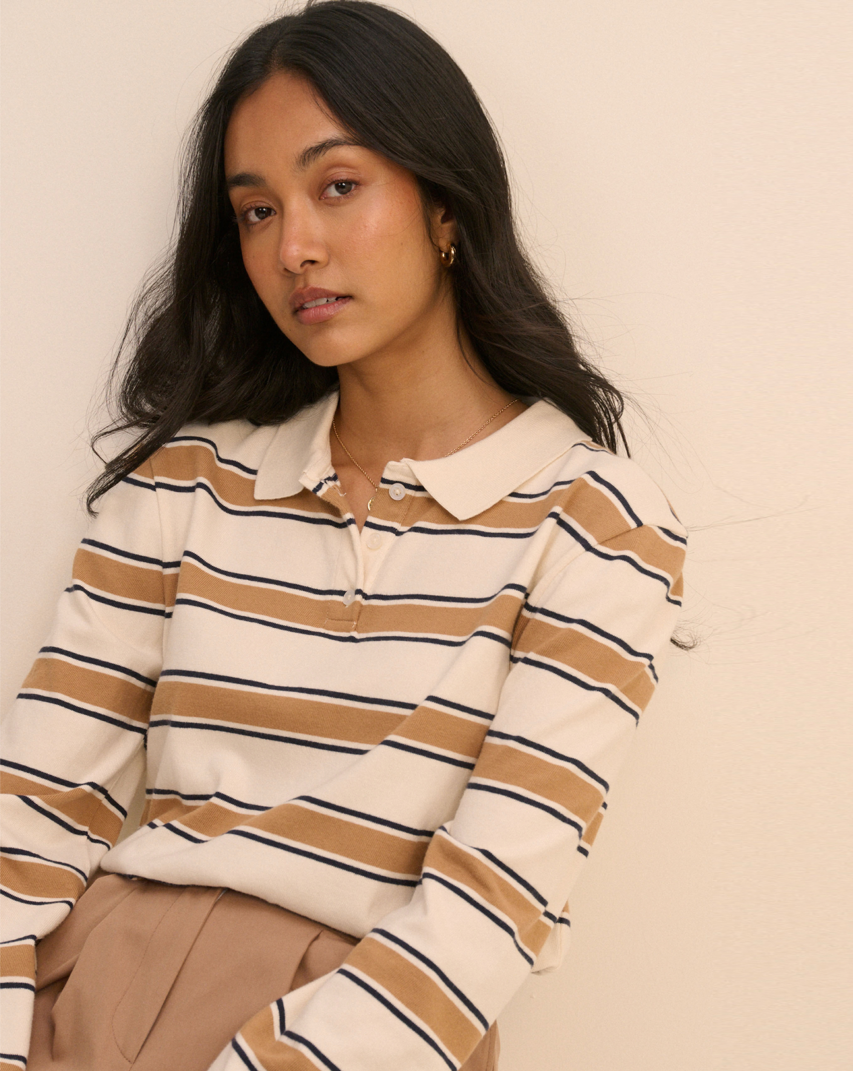 New In - Nobodys Child Stripe Jersey Rugby Polo
