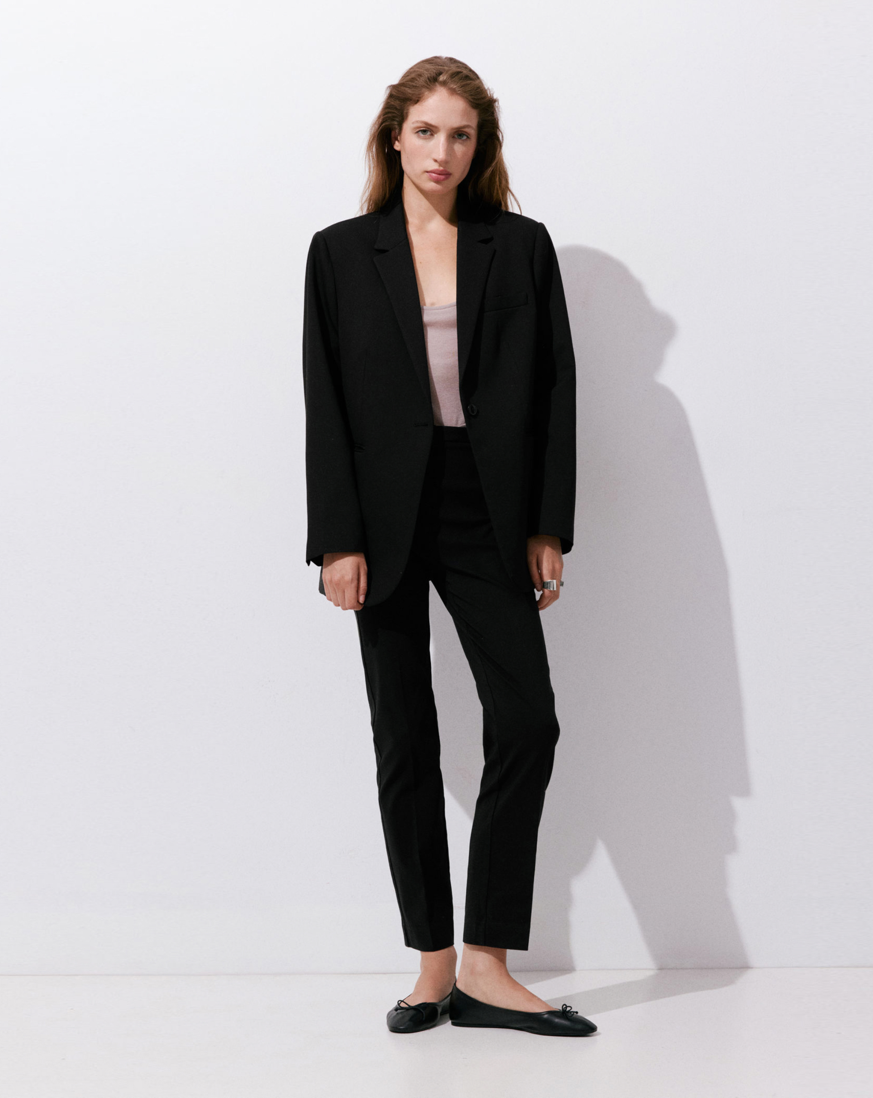 Mango Straight Cut Crop Trouser