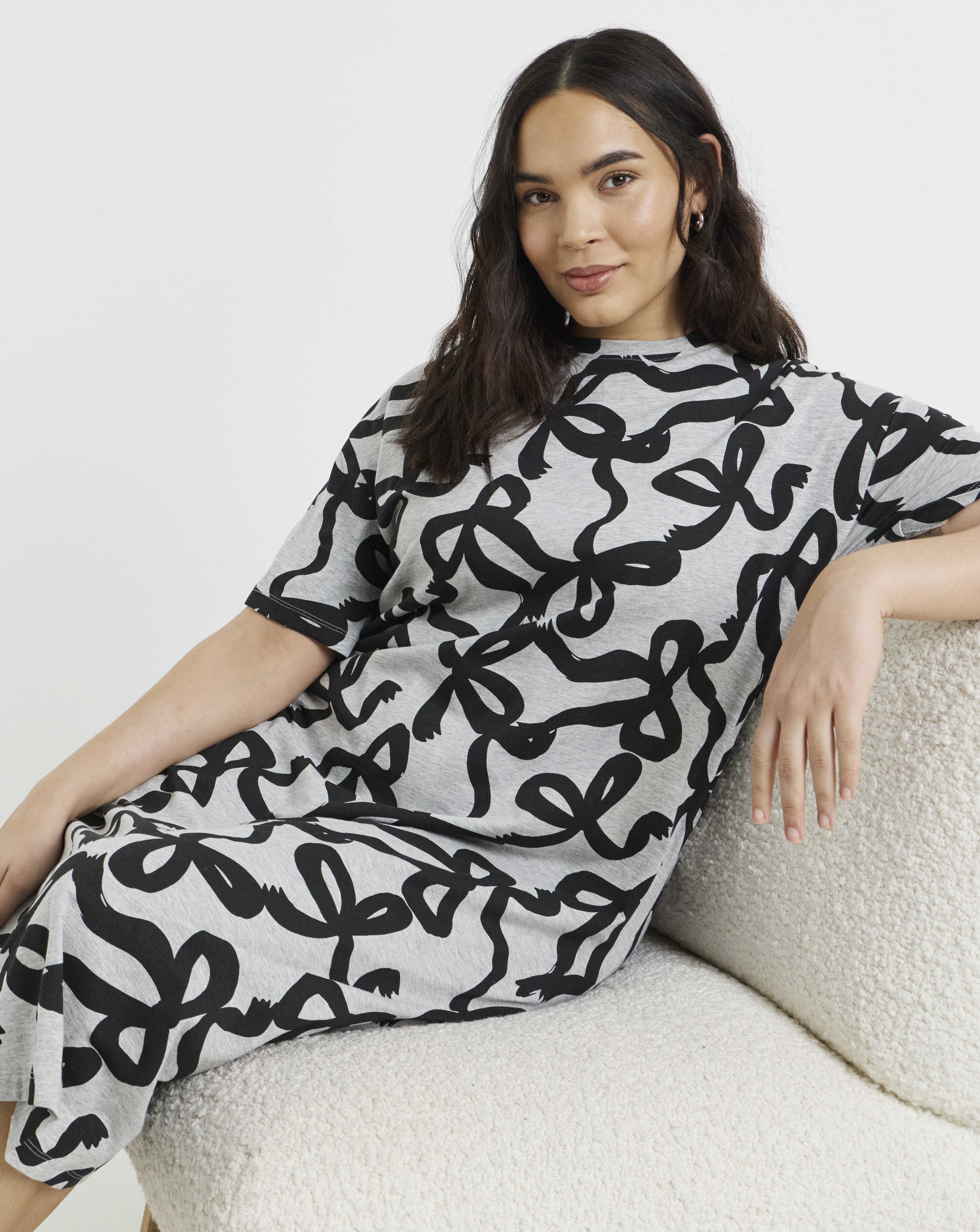 Pretty Secrets Value Bow Print Nightie