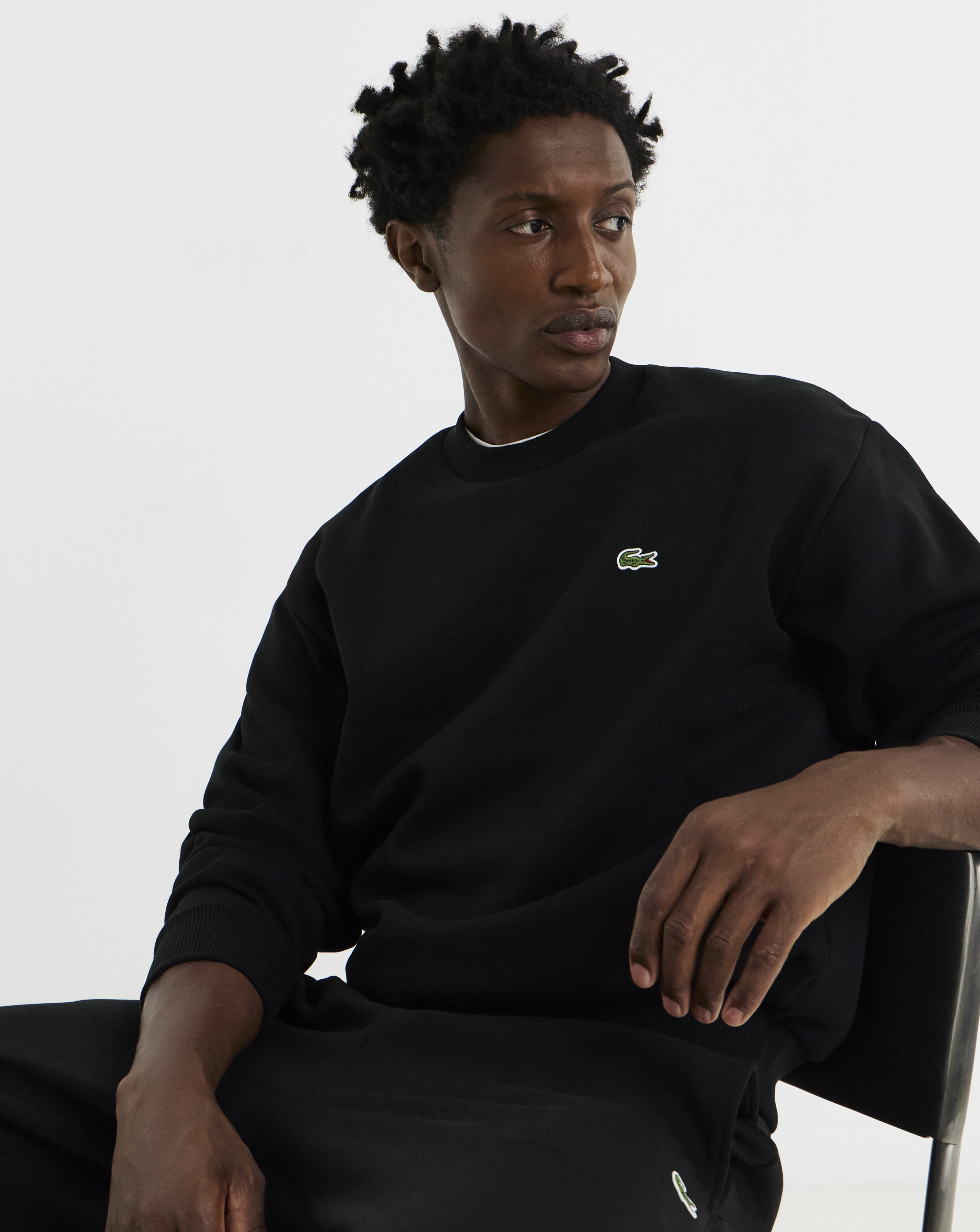Lacoste Men's Black Classic Sweatshirt