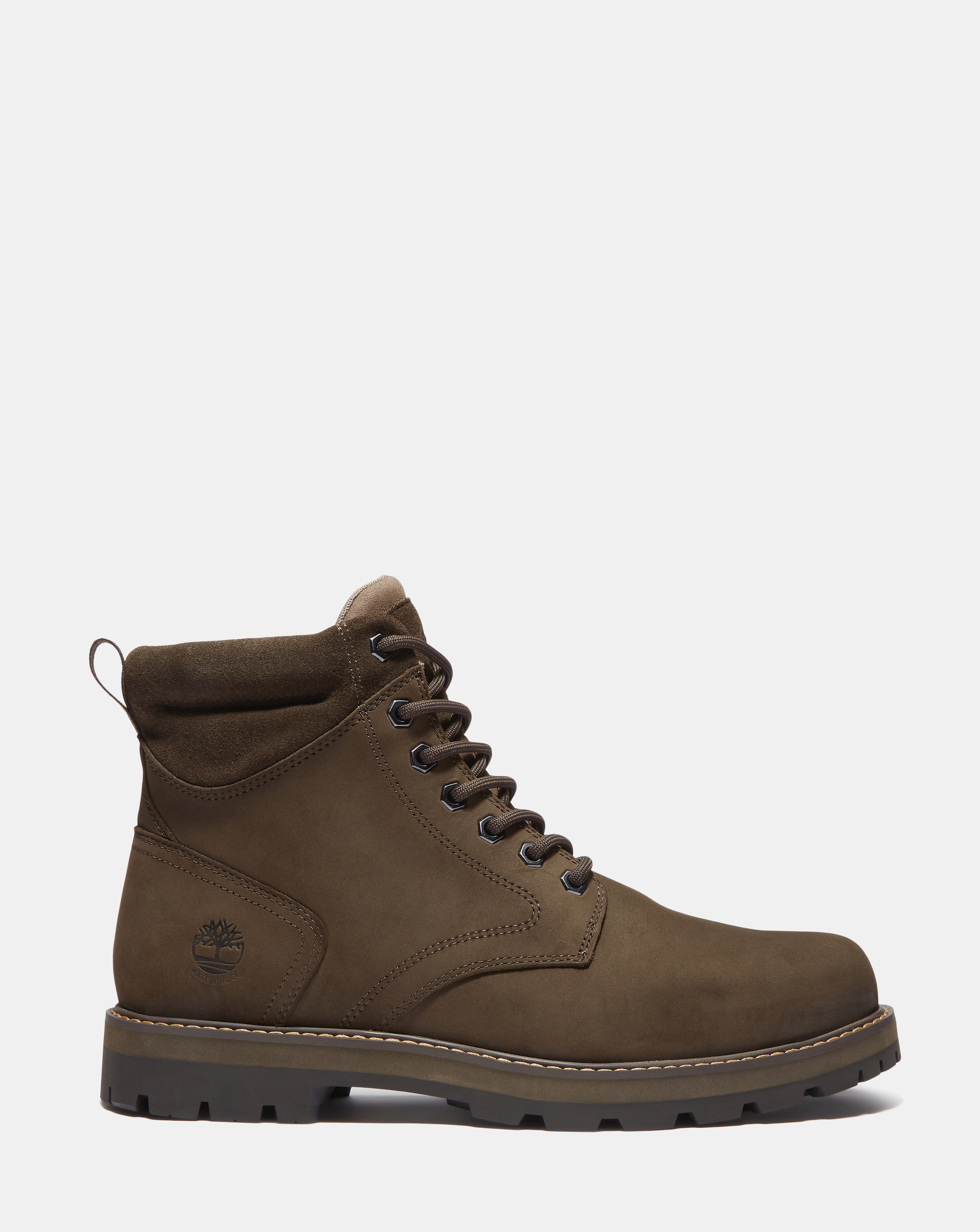 Timberland Britton Road Waterproof Boot For Men In Dark Brown, Size 10 - Image 3