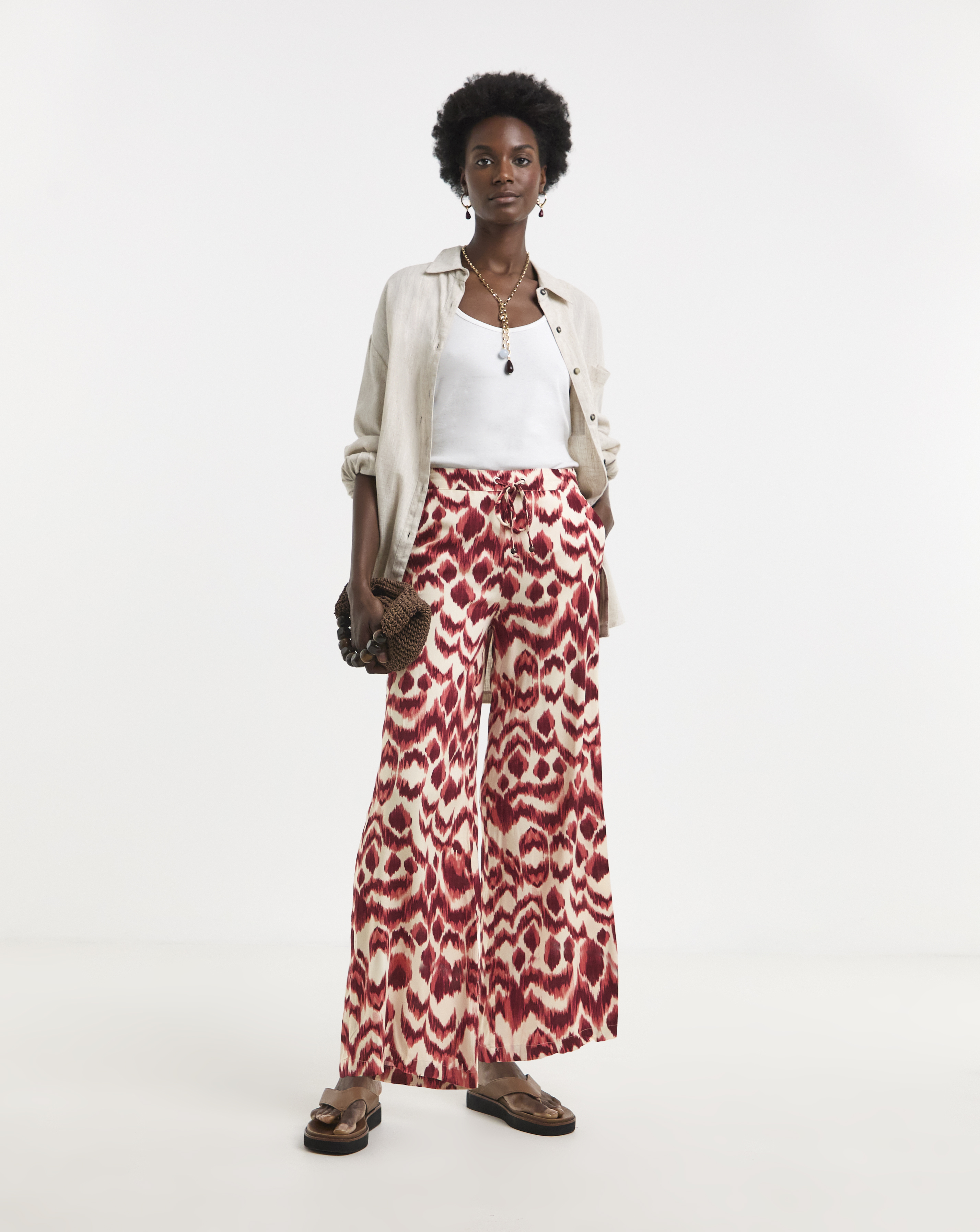 Wide Leg Trouser