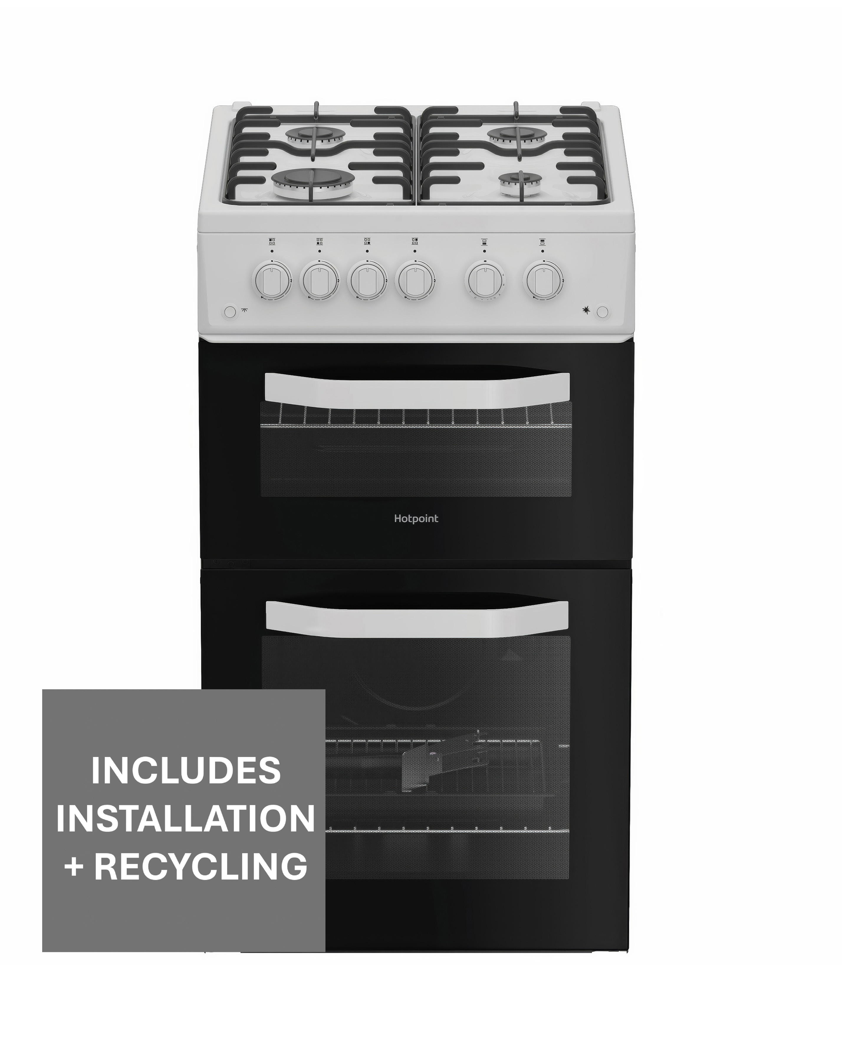Hotpoint HTG5GCW Gas Cooker Installation