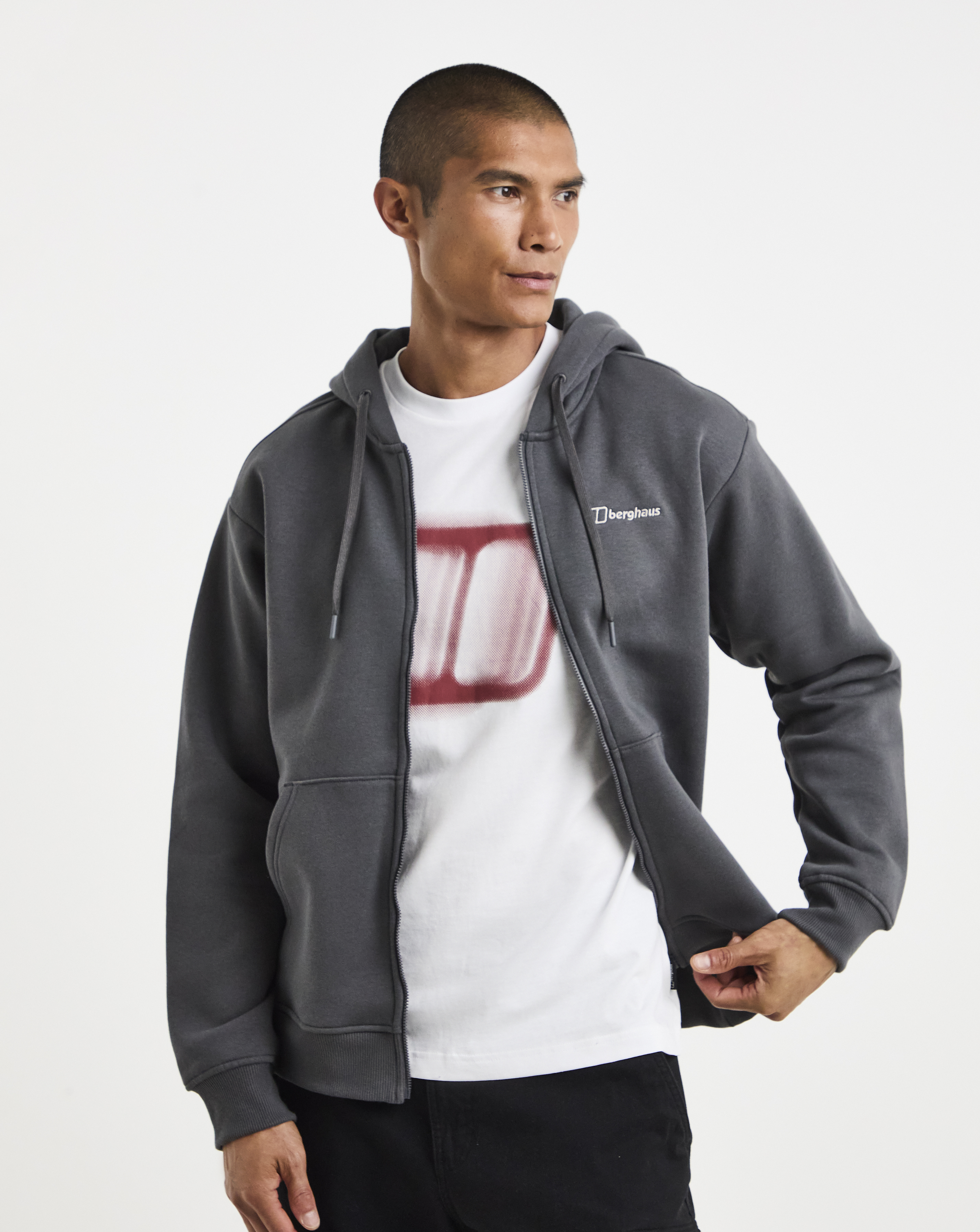 Berghaus Essential Logo Full Zip Hoodie