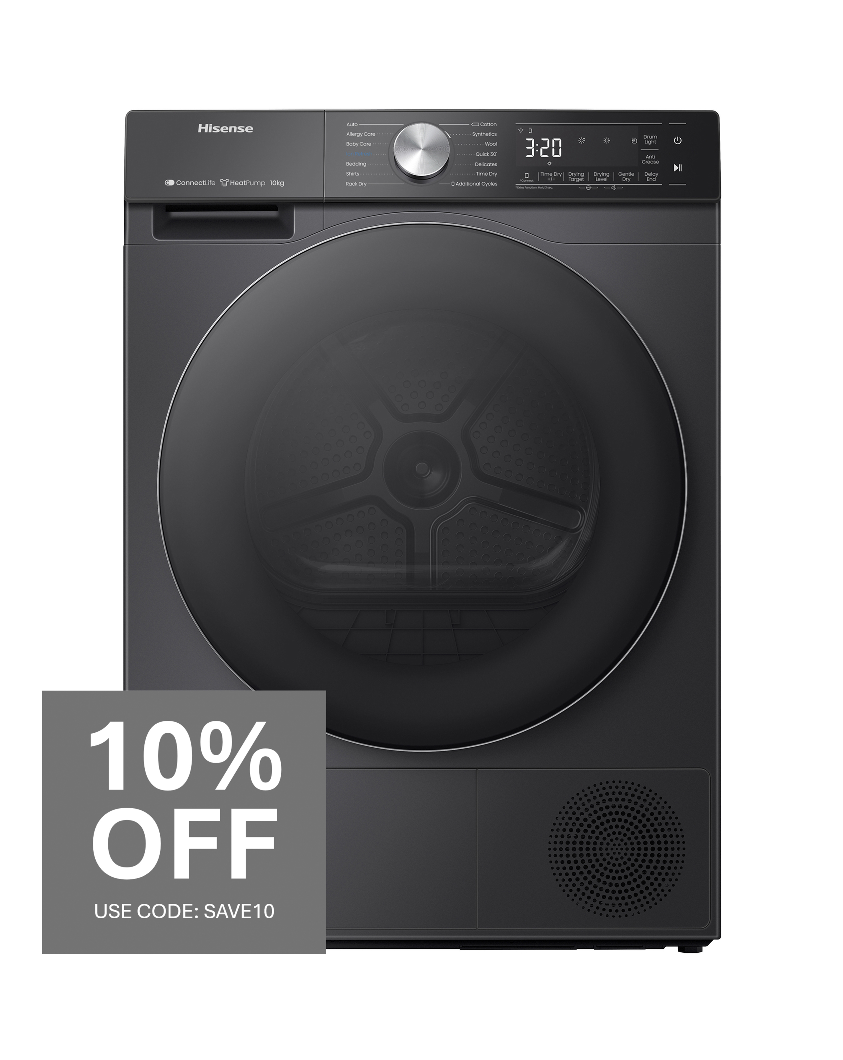Hisense 5S Series DH5S102BB Tumble Dryer