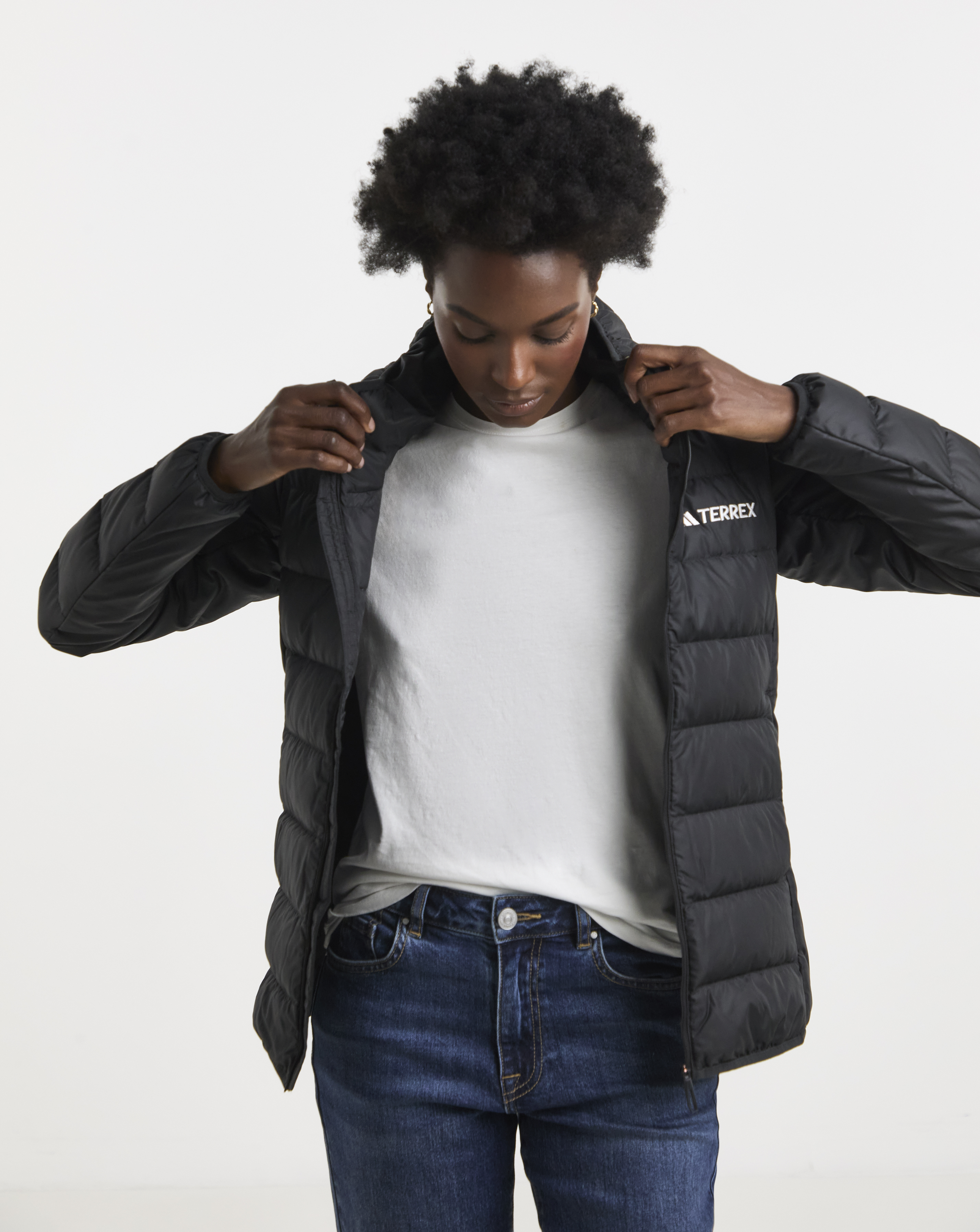adidas Terrex Hooded Down Jacket