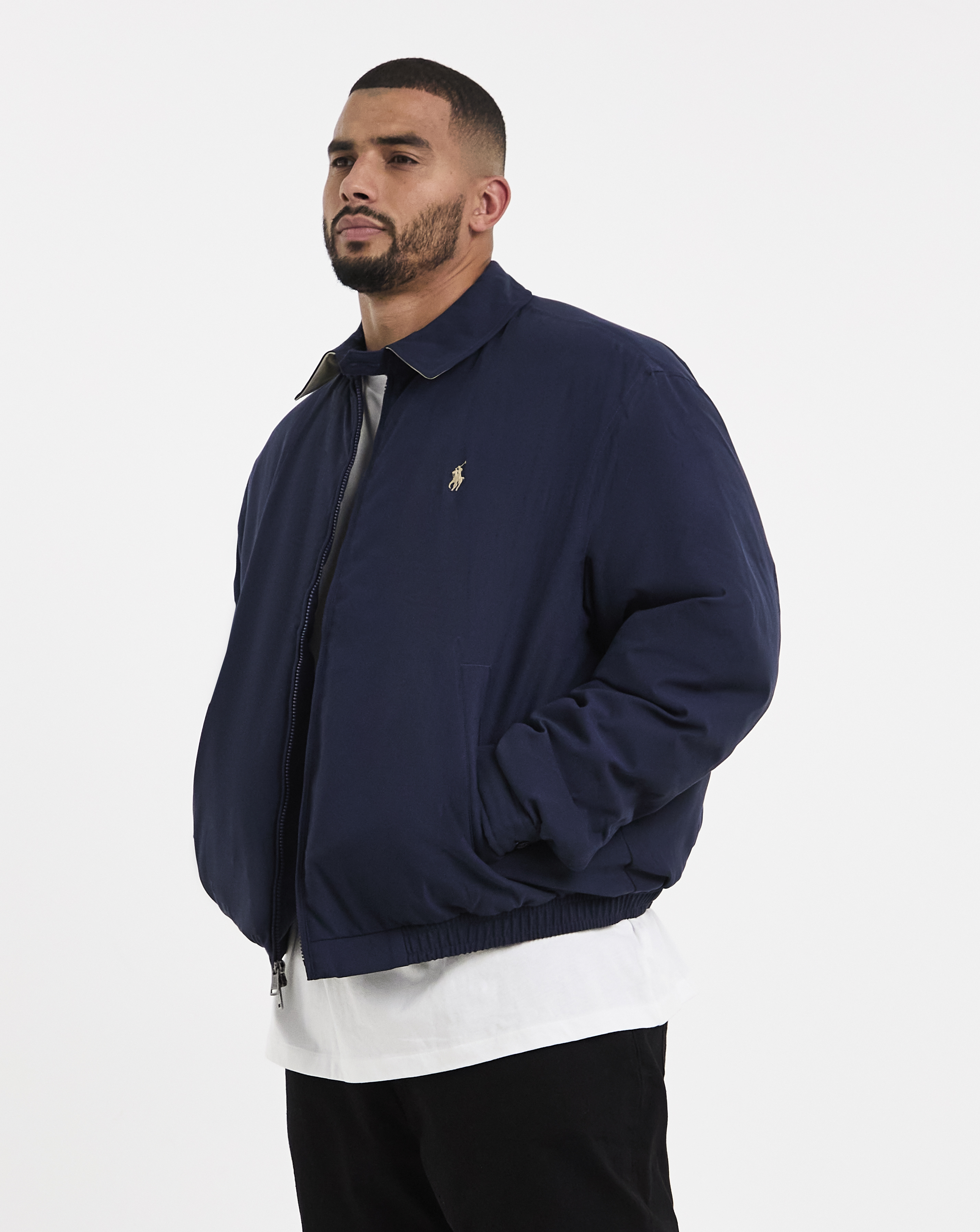 Polo Ralph Lauren Men's Navy Windbreaker Jacket