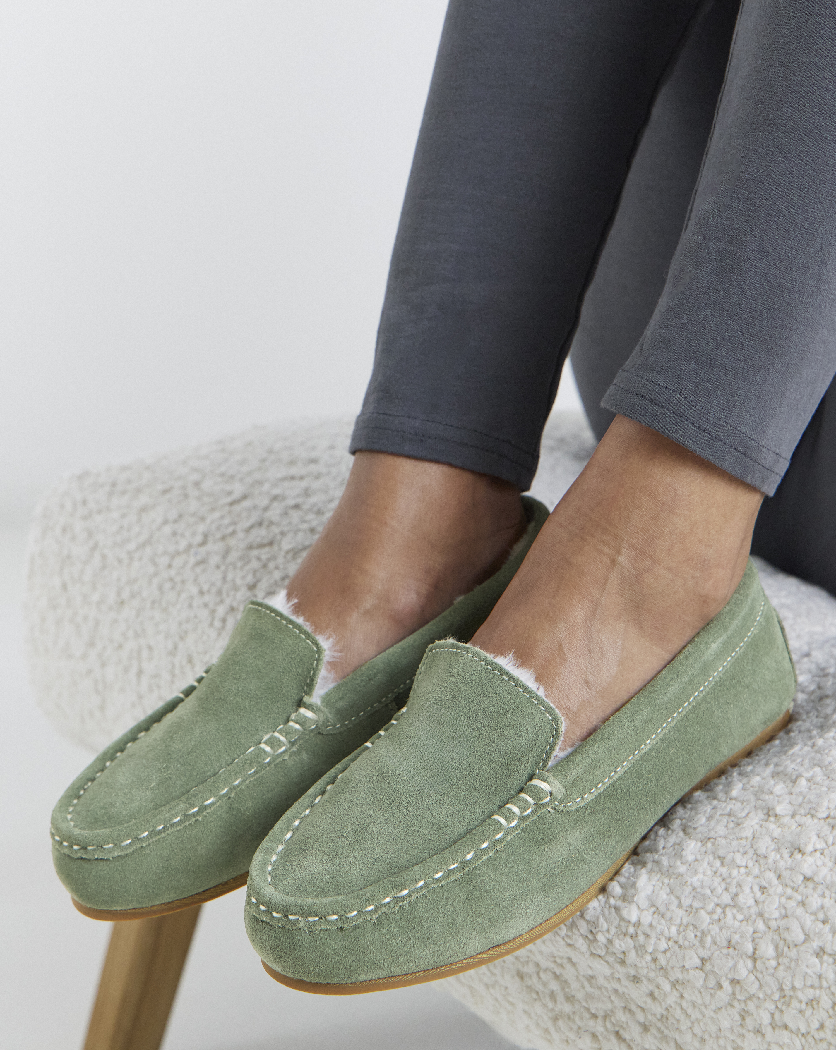 New In - Classic Moccasin Slipper E Fit