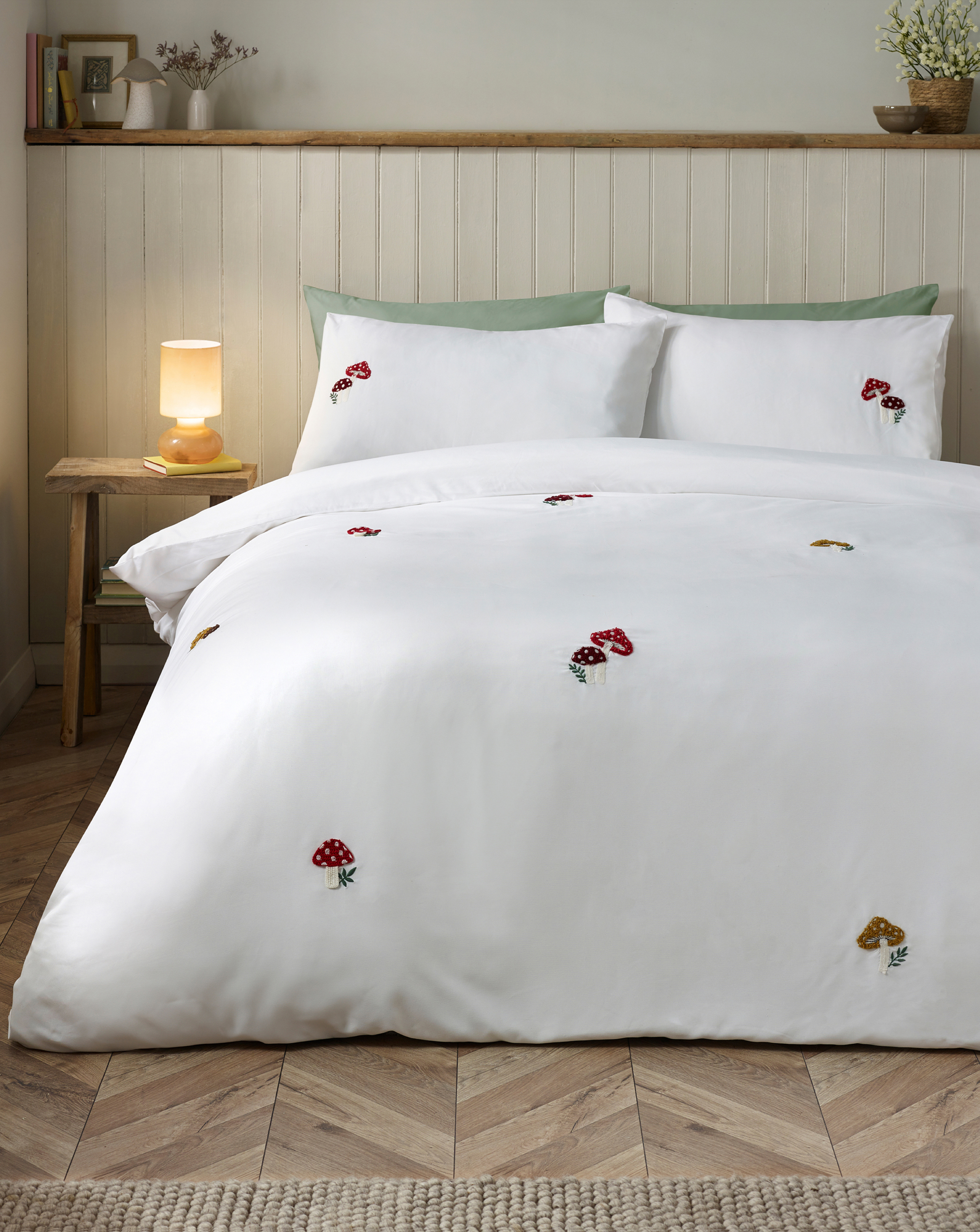 CL Woodland Crochet Duvet Cover Set