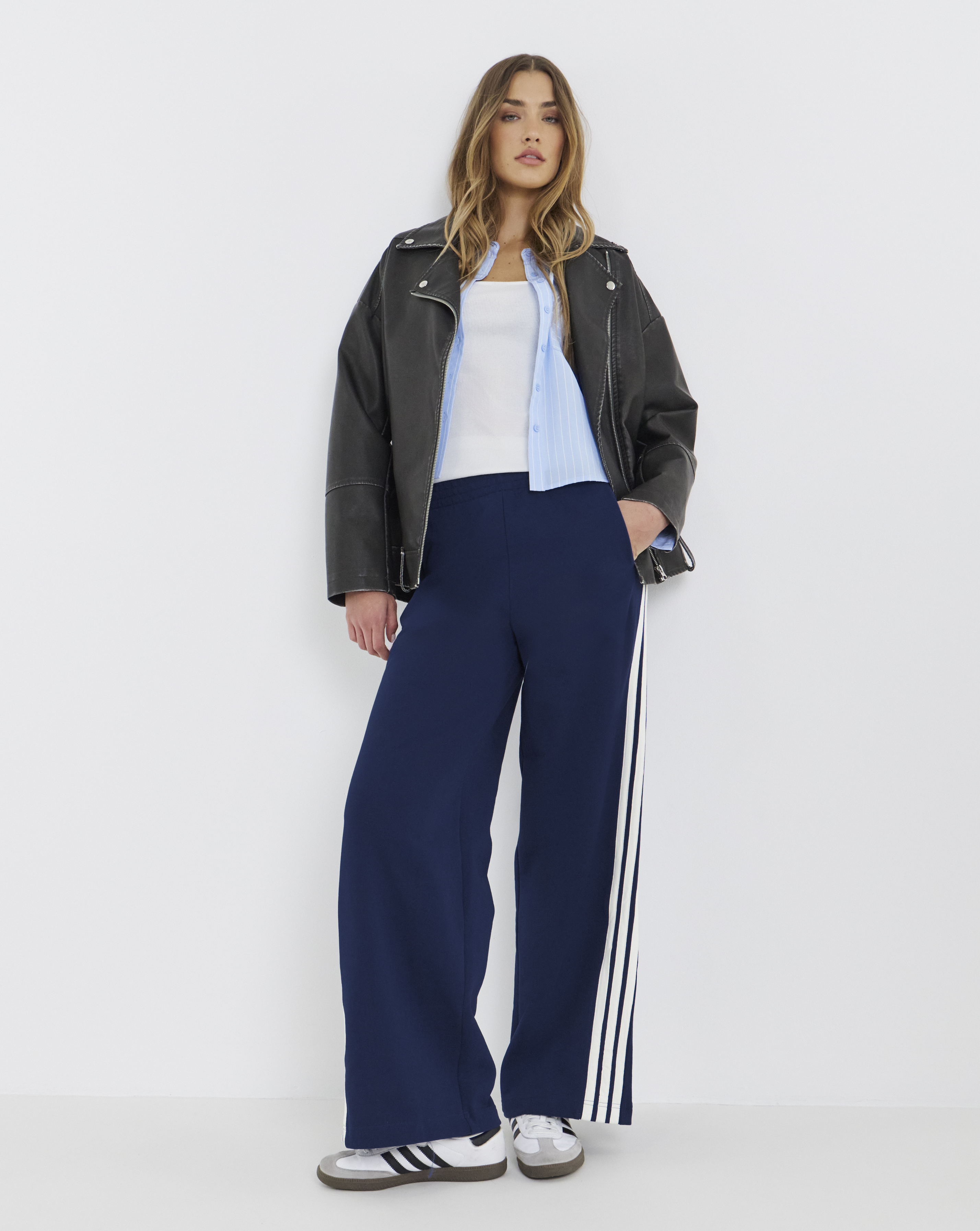 adidas Kit 3-Stripes Wide Pant