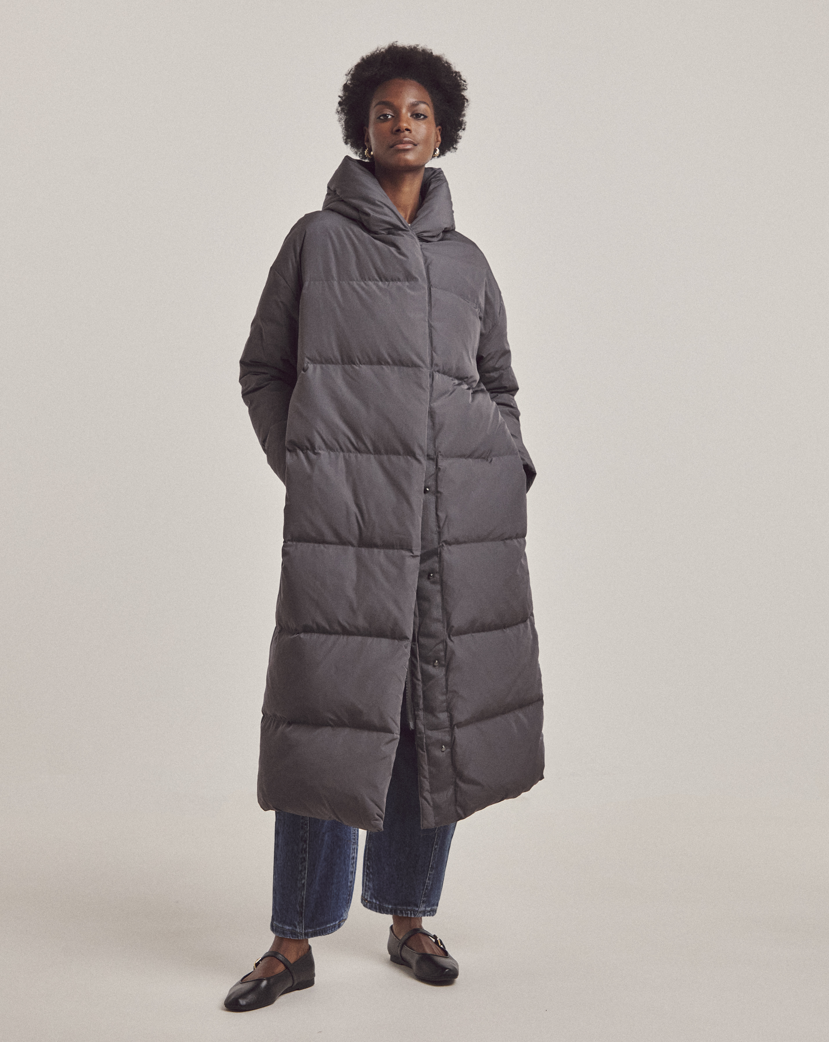 Anthology Charcoal Padded Coat