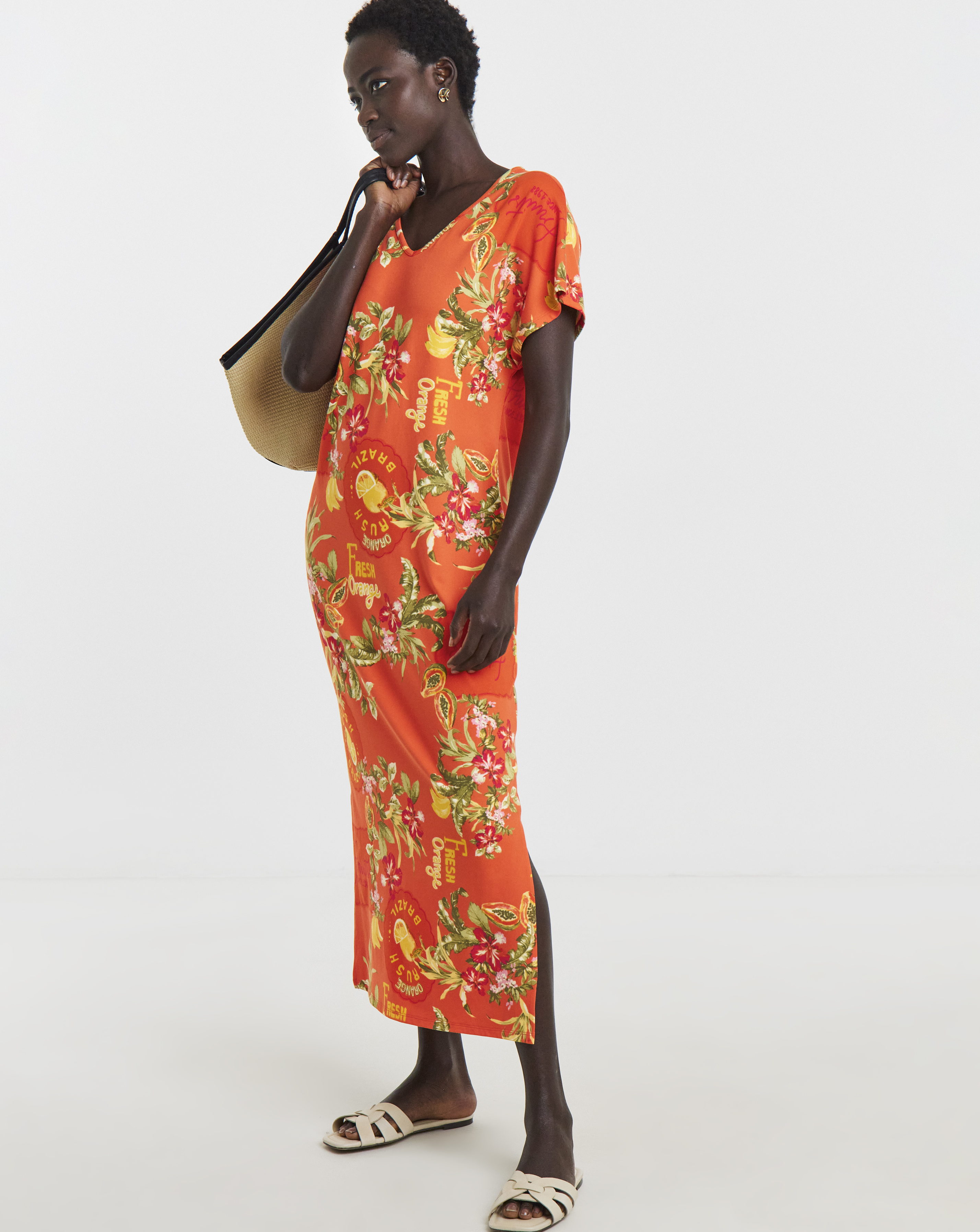 Jersey Midi T-Shirt Dress