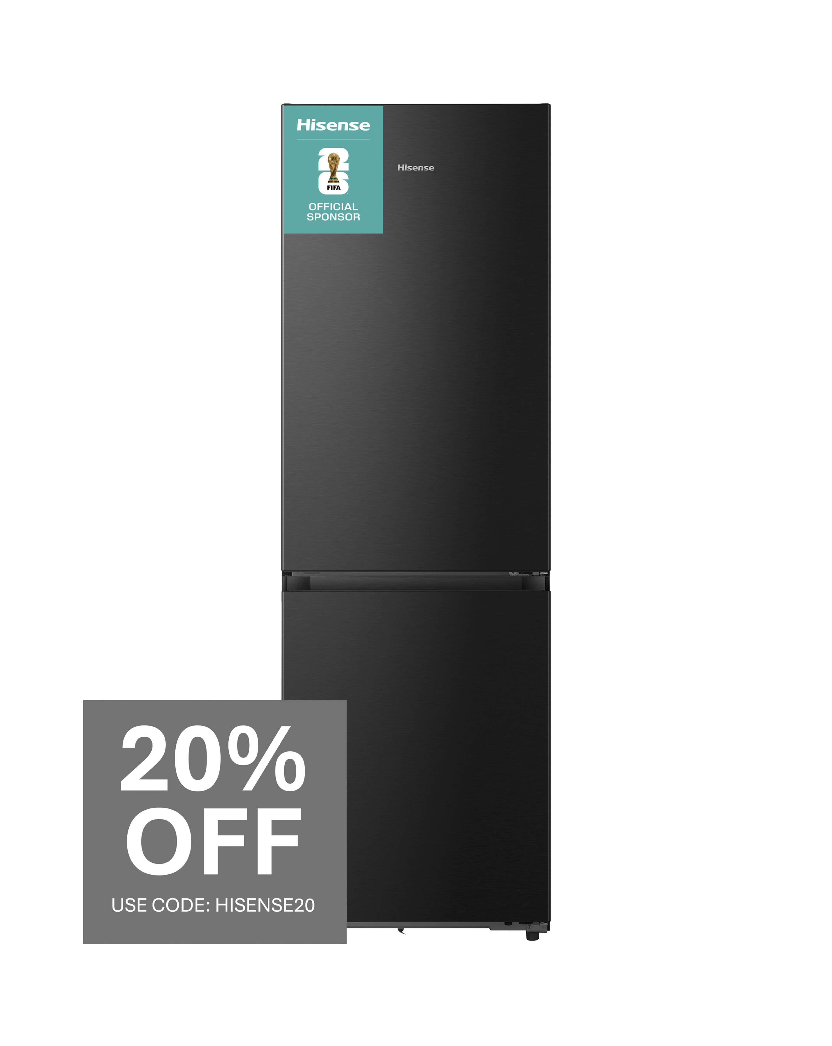 Hisense KitchenFit RB3K330SAFC FF Black