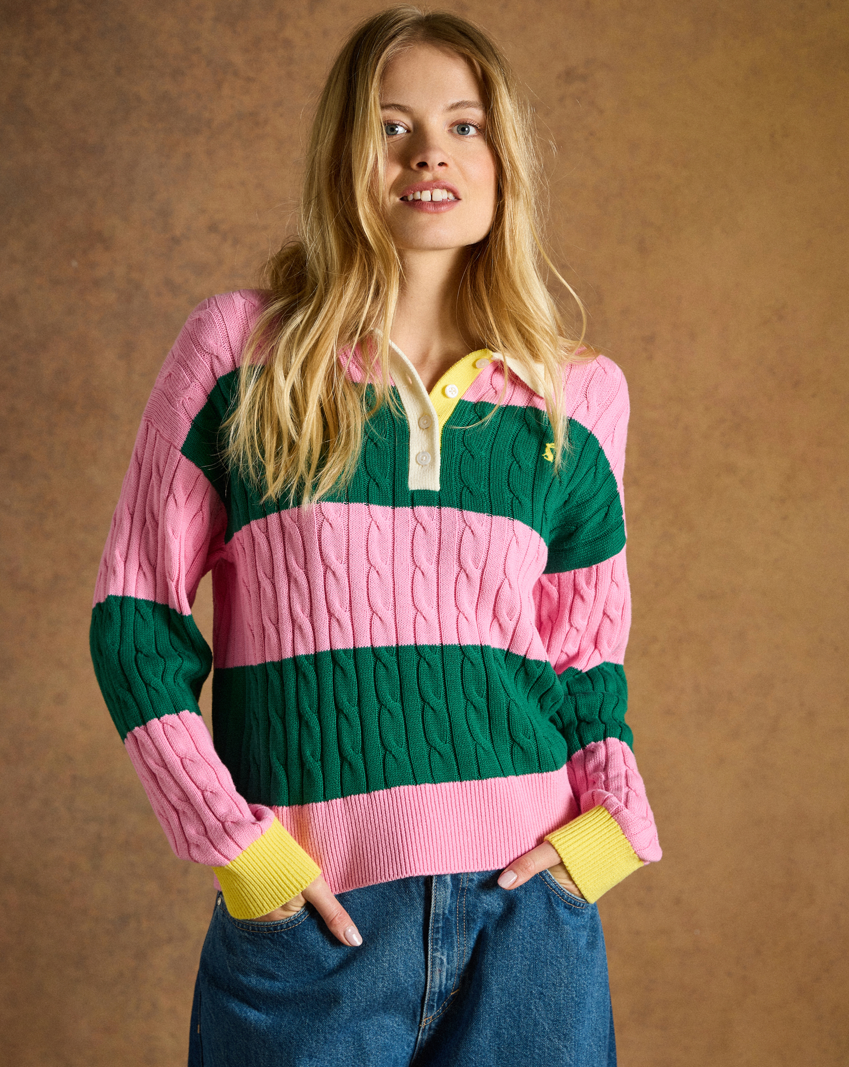 Joules Cable Rugby Top