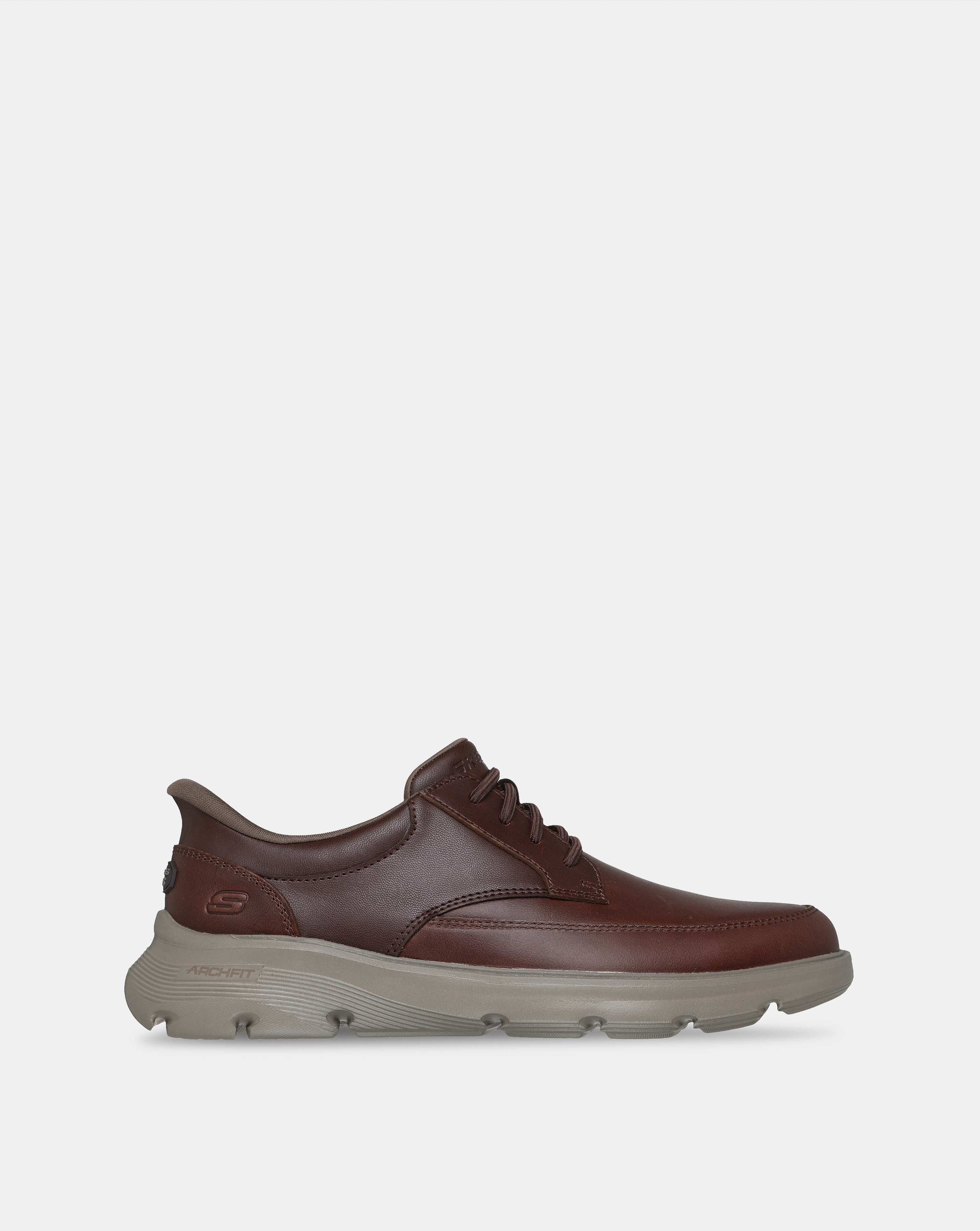 New In - Skechers Slip-Ins Rowan Shoe - Brown