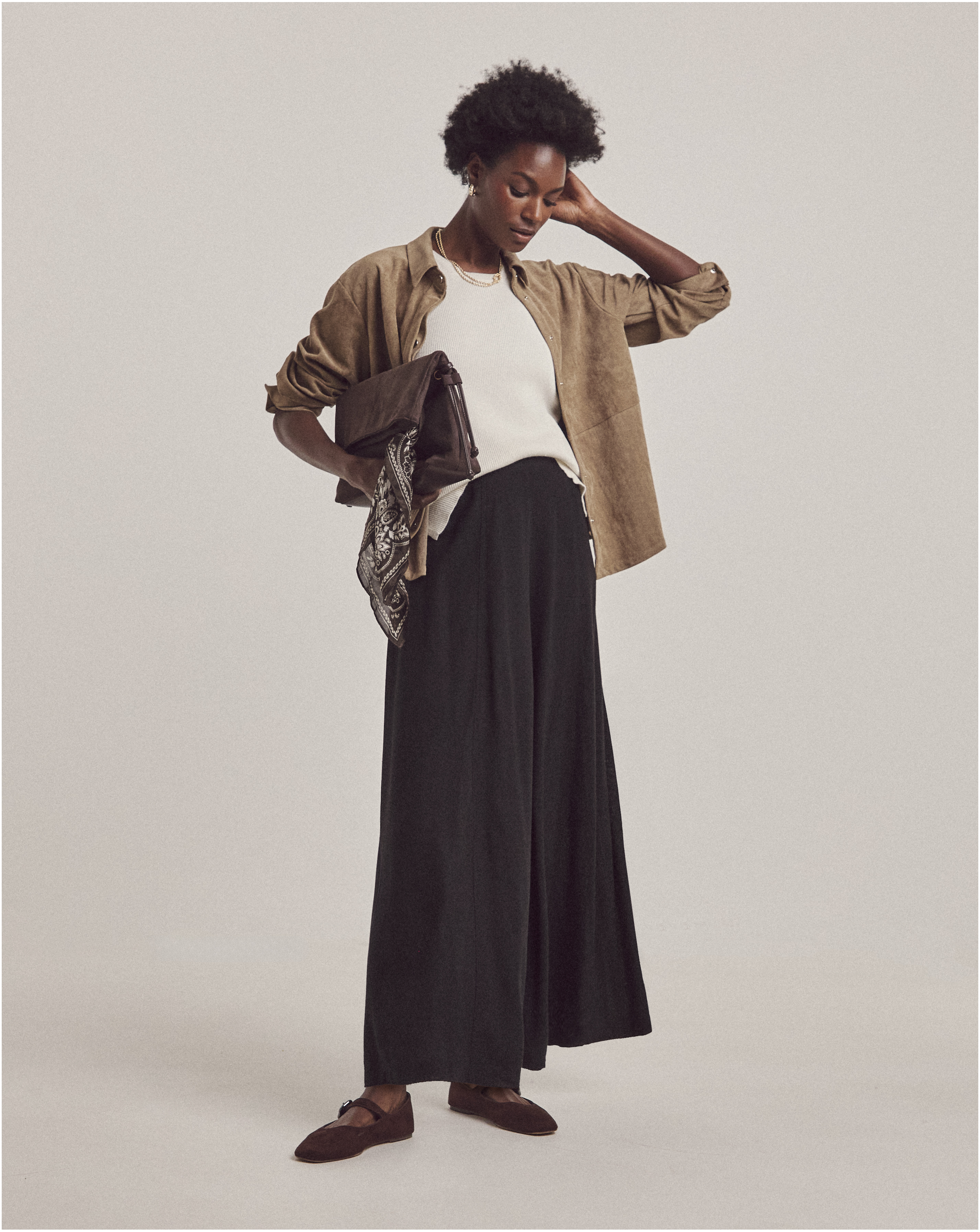 Anthology Seam Detail Maxi Skirt