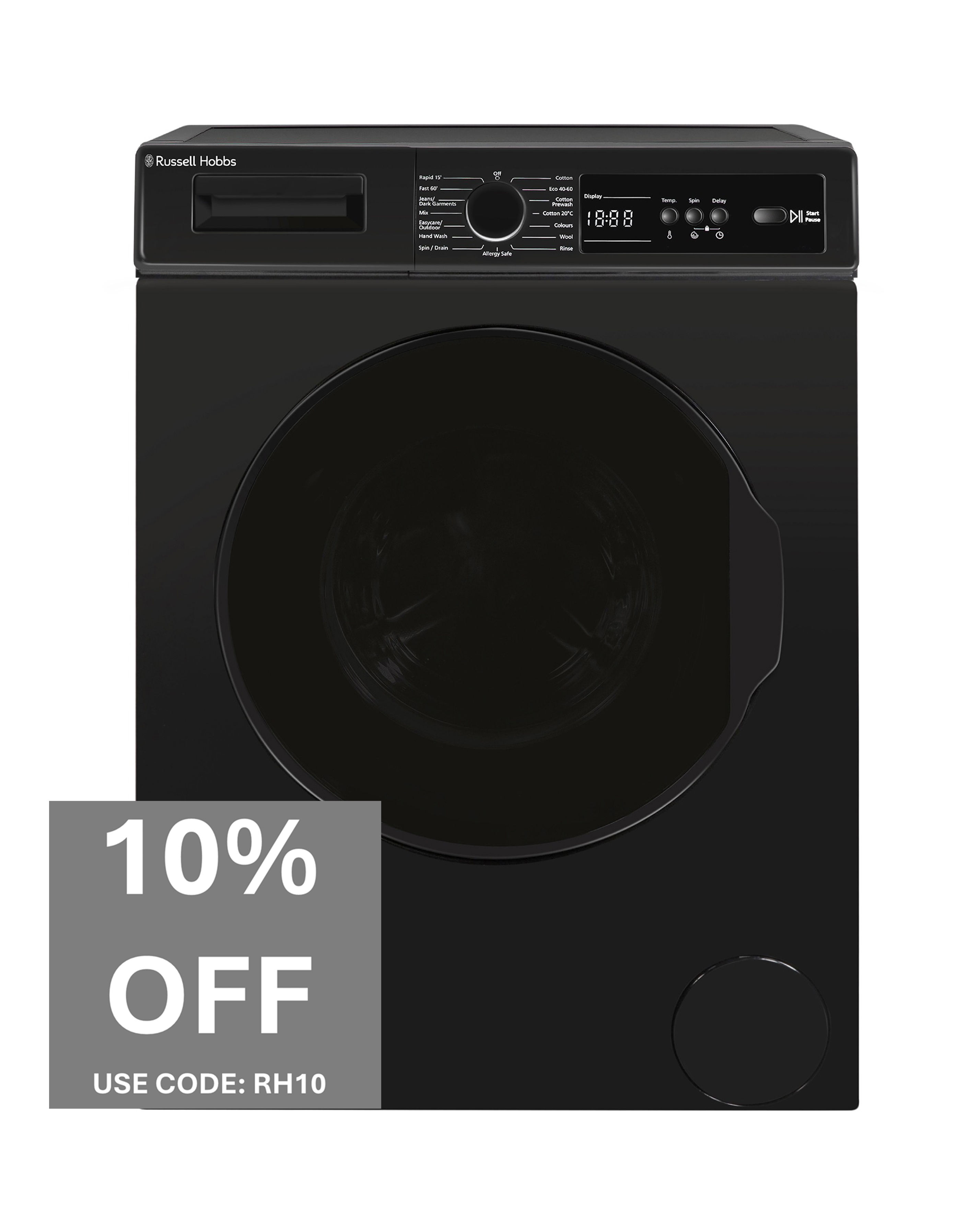 Russell Hobbs RH814W111B Washing Machine