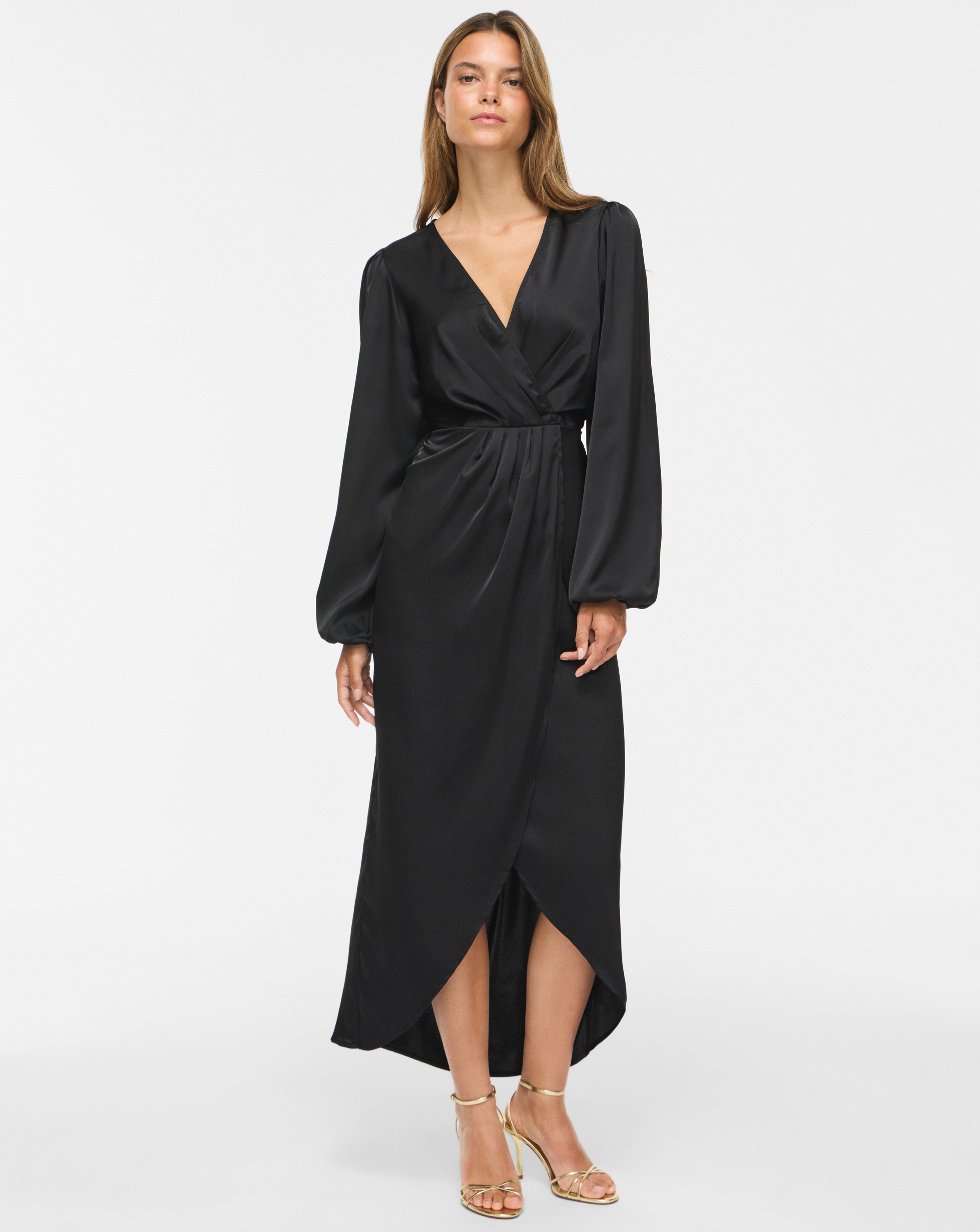 Vila Ravenna V-Neck Wrap Dress