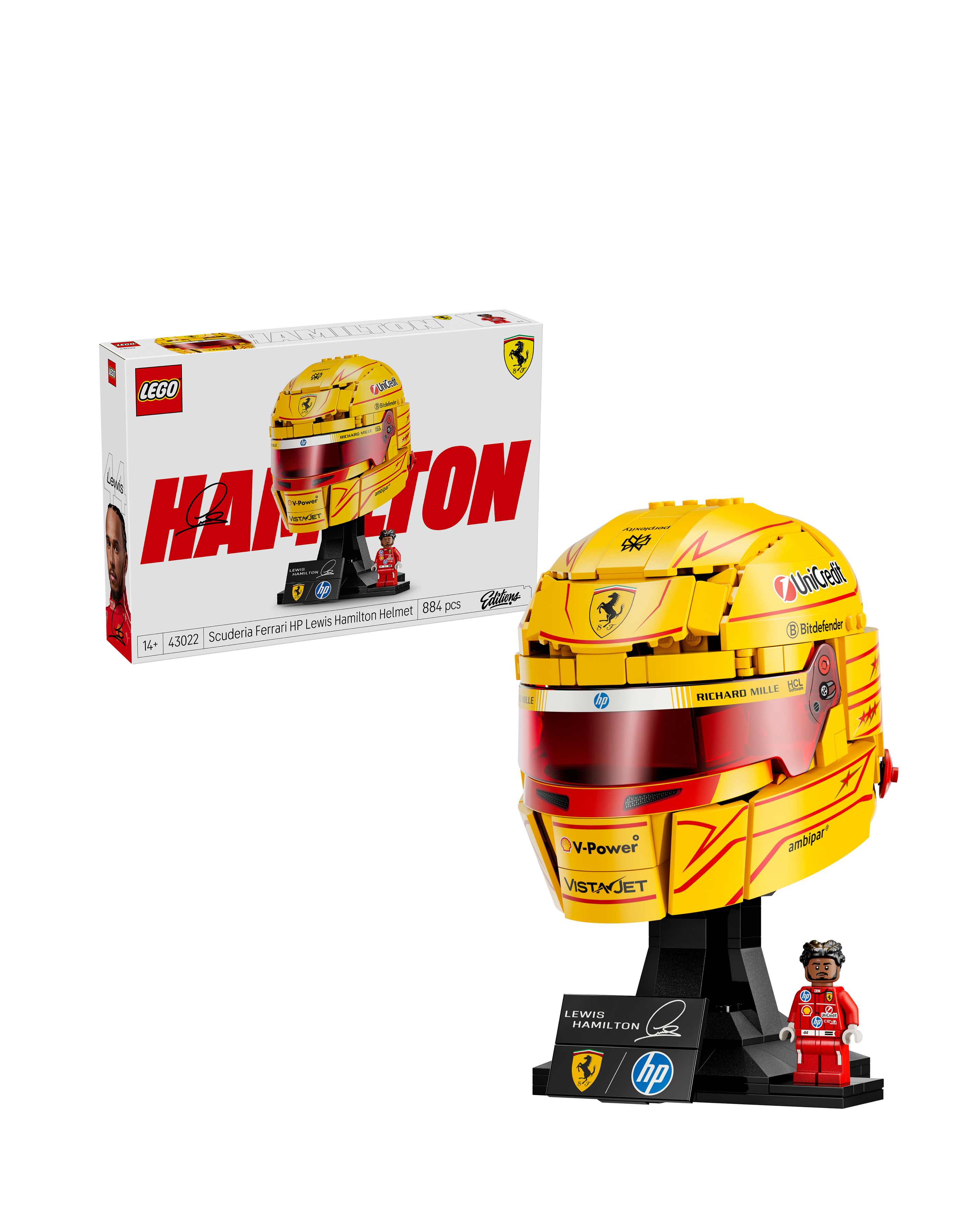 LEGO Editions Scuderia Ferrari HP Lewis - LEGO Editions