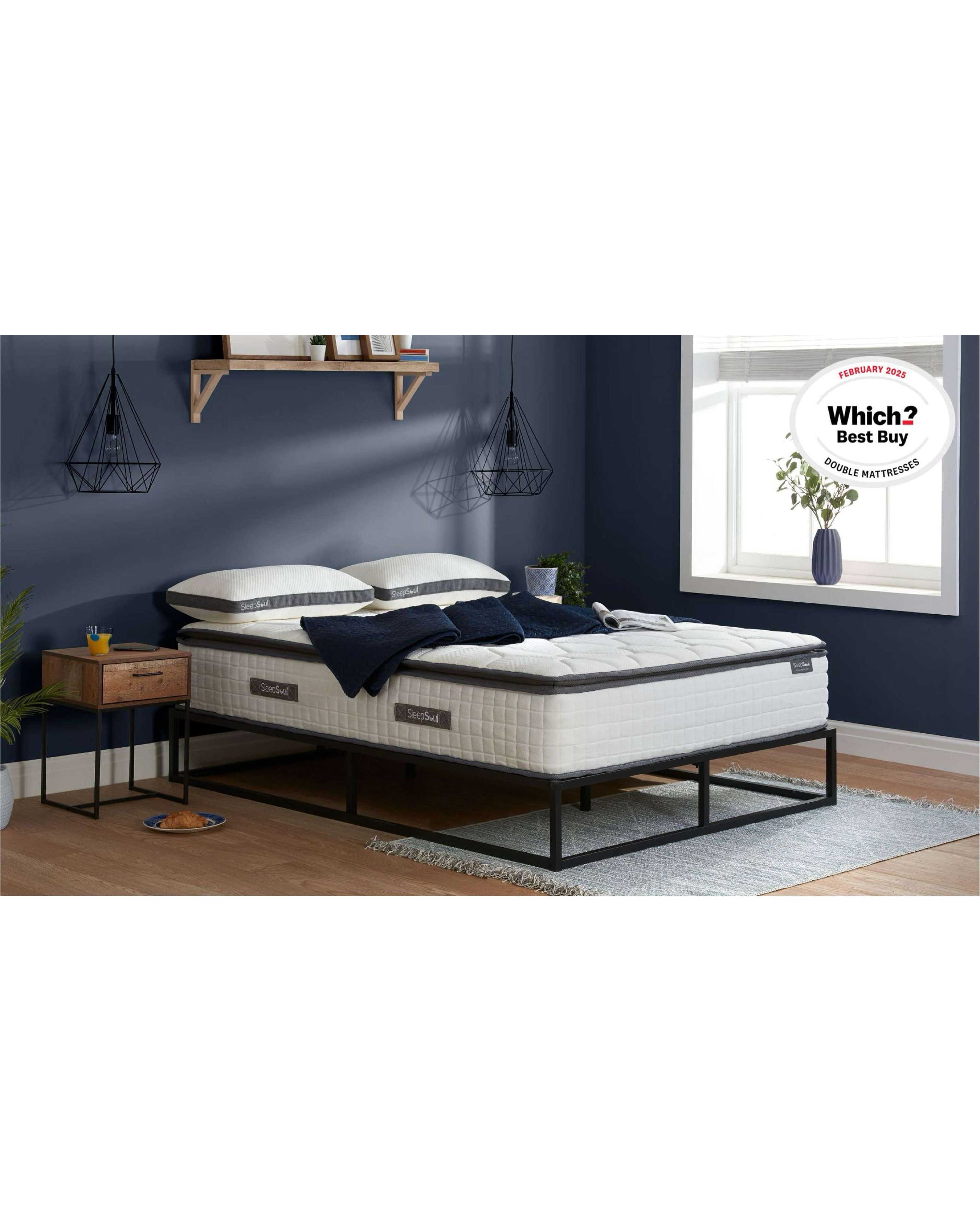Sleepsoul Small Double Bliss Mattress - White - Image 9