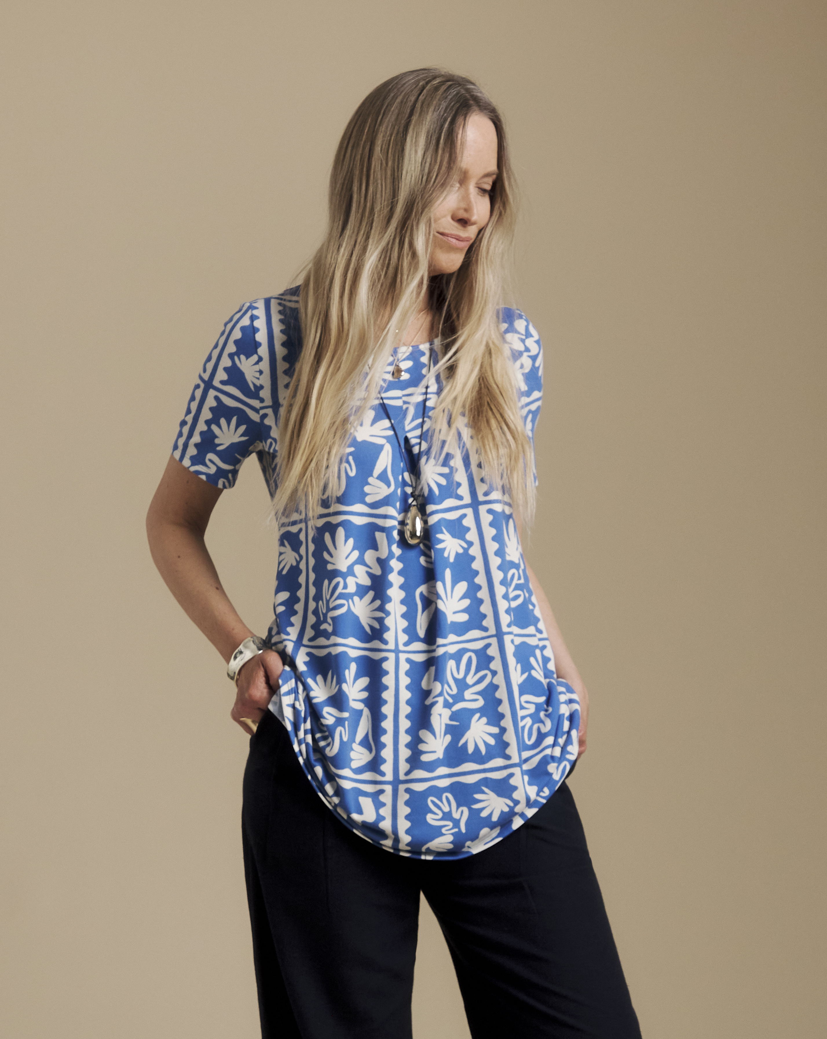 Julipa Printed Jersey Tunic