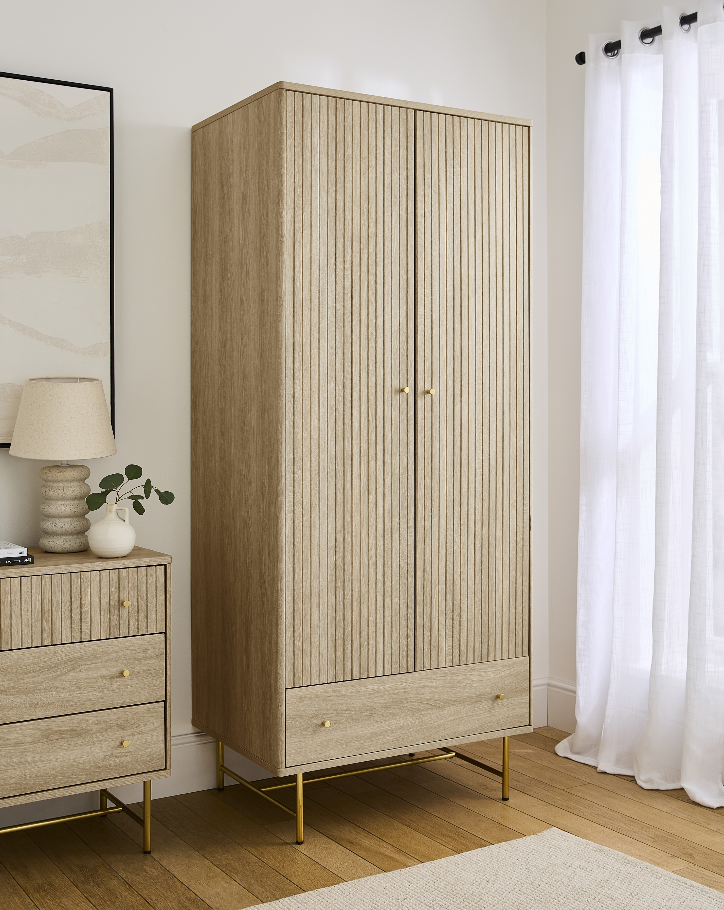 Tate Double Wardrobe