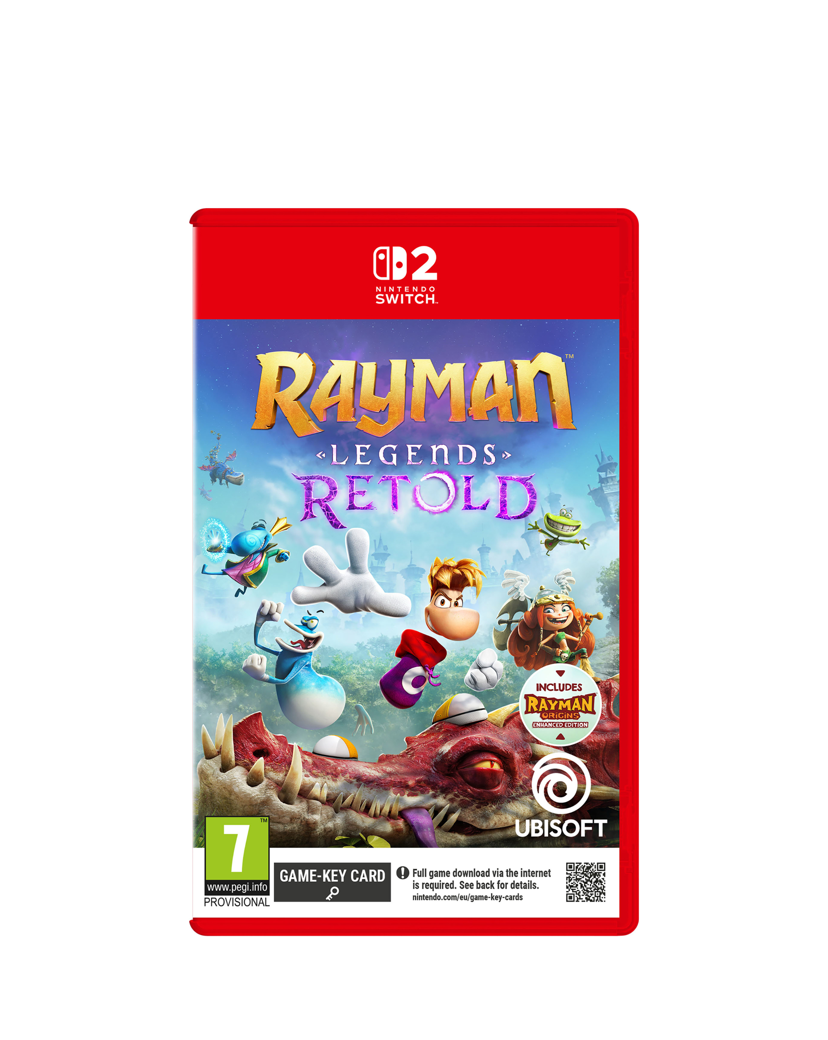 New In - Rayman Legends Retold Nintendo Switch 2
