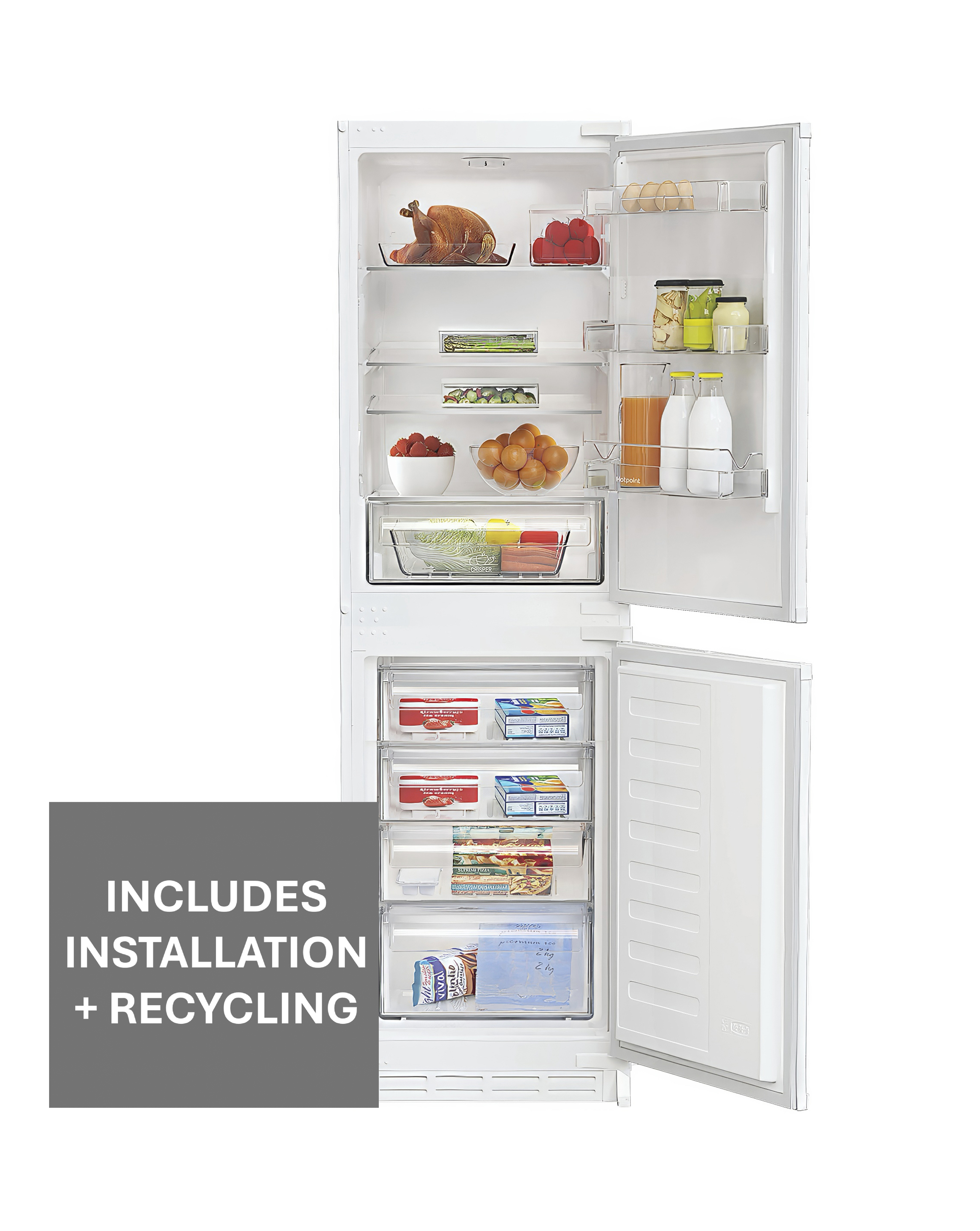 Hotpoint HPKS1262B4UK Int Fri Freez Inst