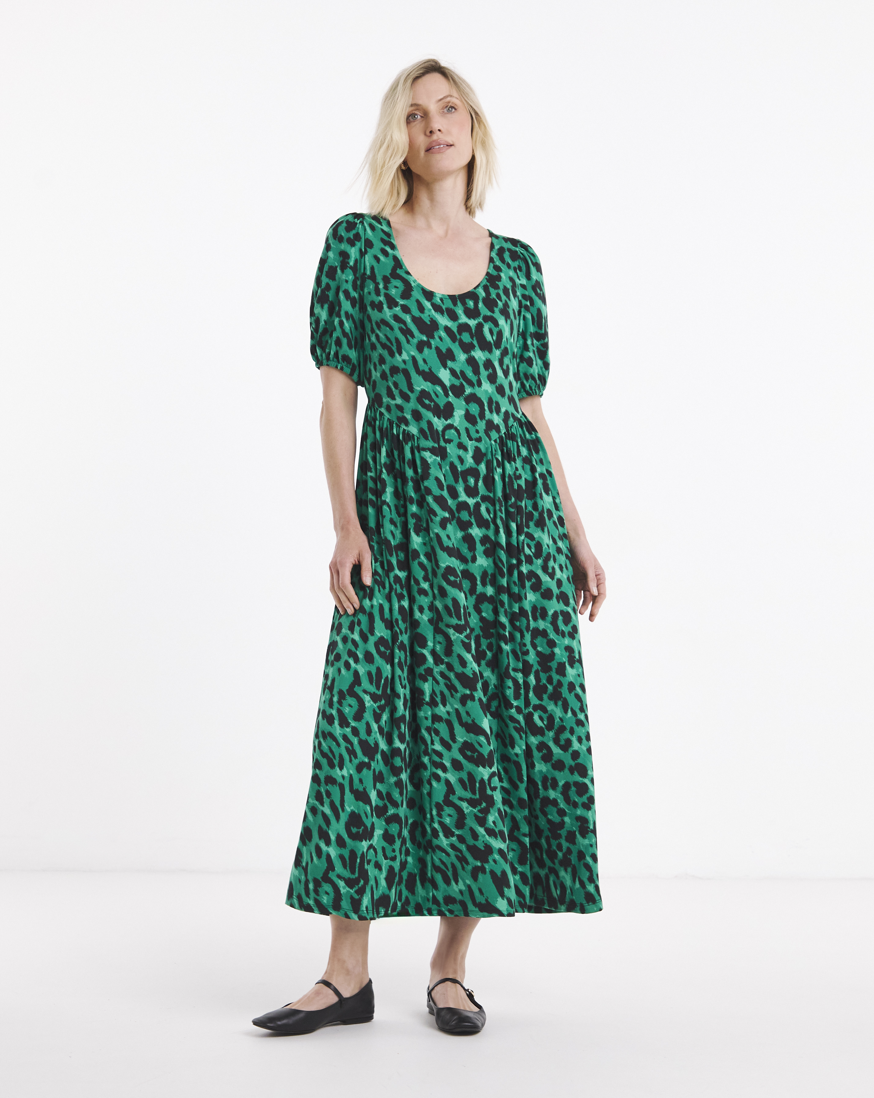 New In - Jersey Waist Detail Midi Dress