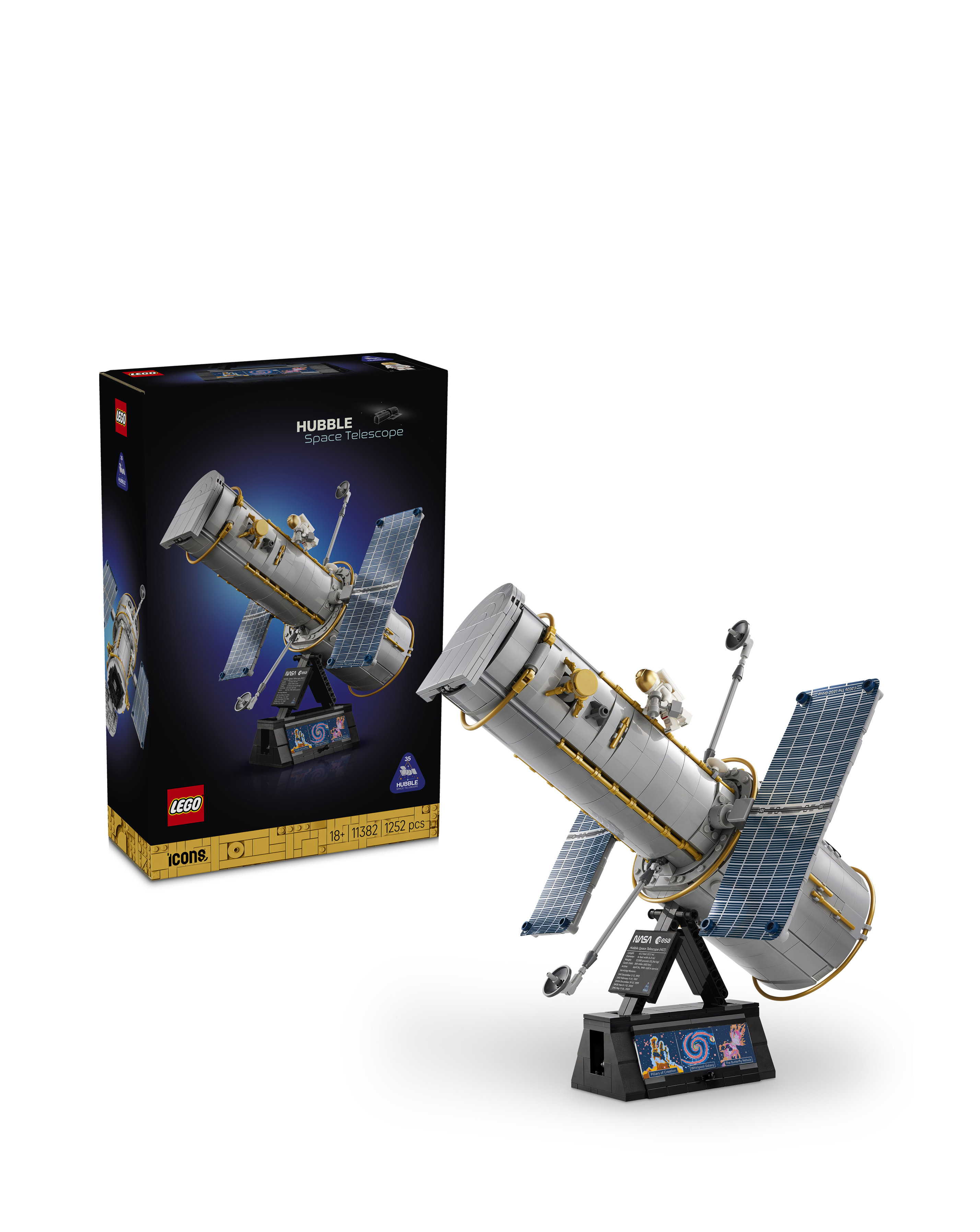 LEGO Icons Hubble Space Telescope 11382