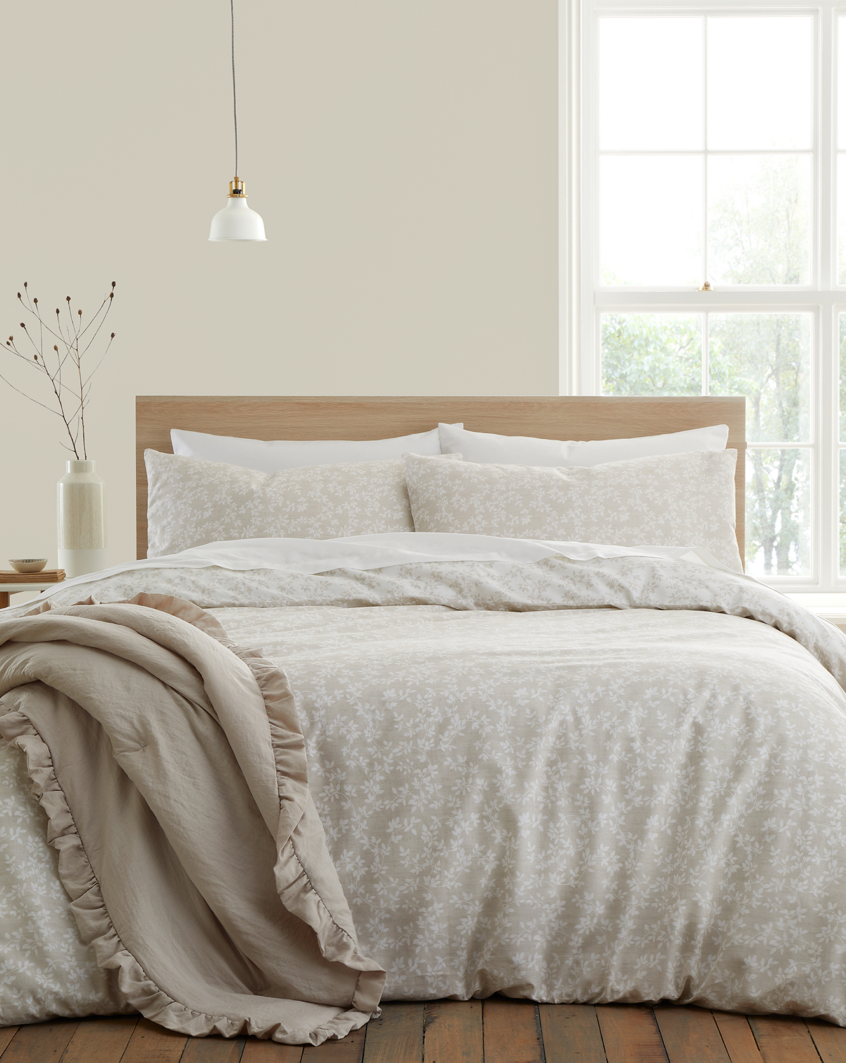 Bianca Shadow Leaves Duvet Set NTL