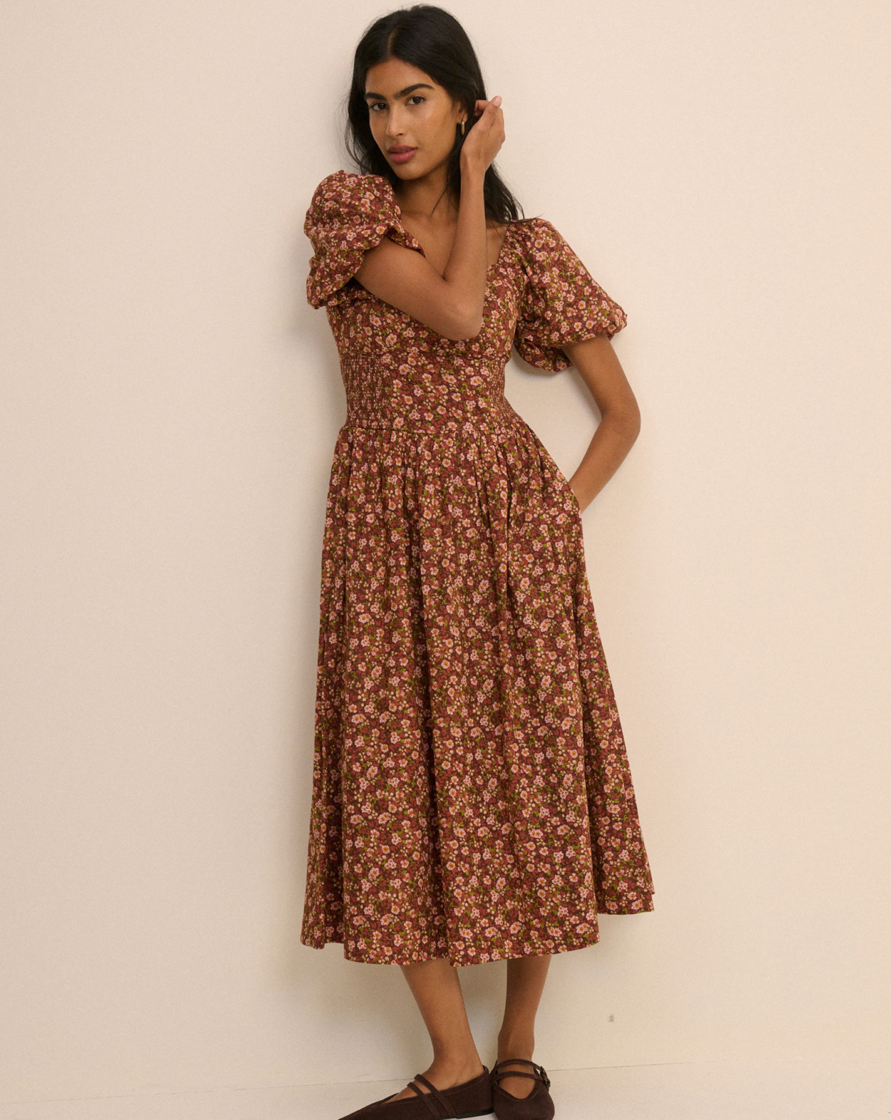 New In - NOBODYS CHILD MARA MIDI DRESS