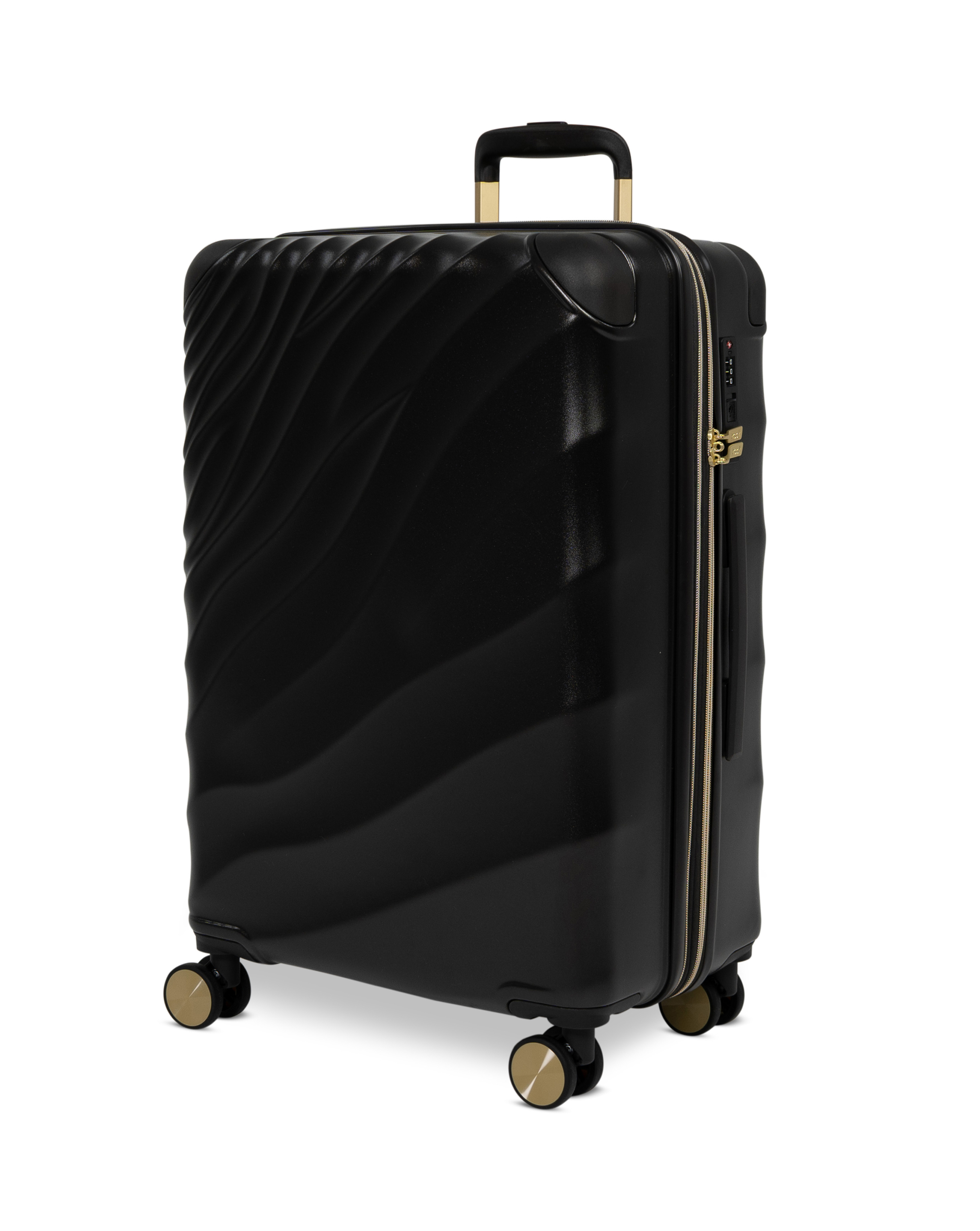 Rock Men's Black Sahara Hardshell Suitcase Medium