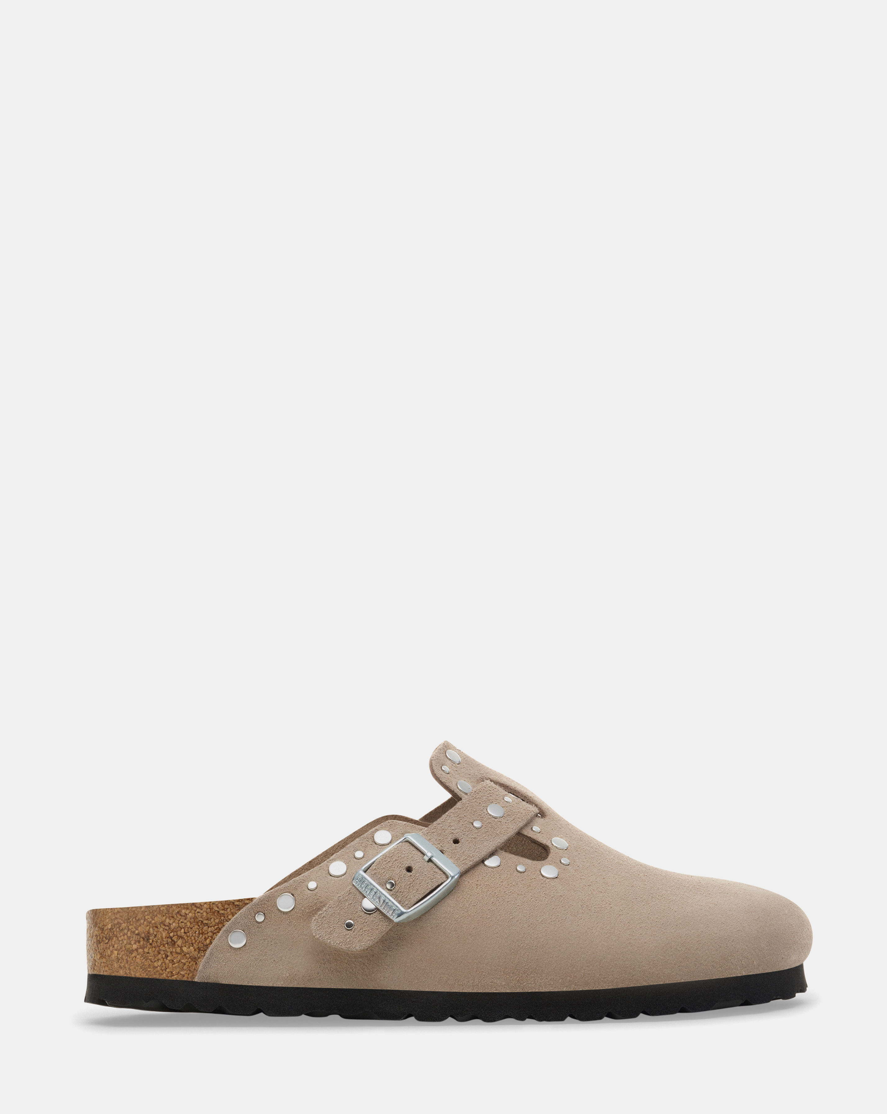Birkenstock Boston Suede Rivet Mules