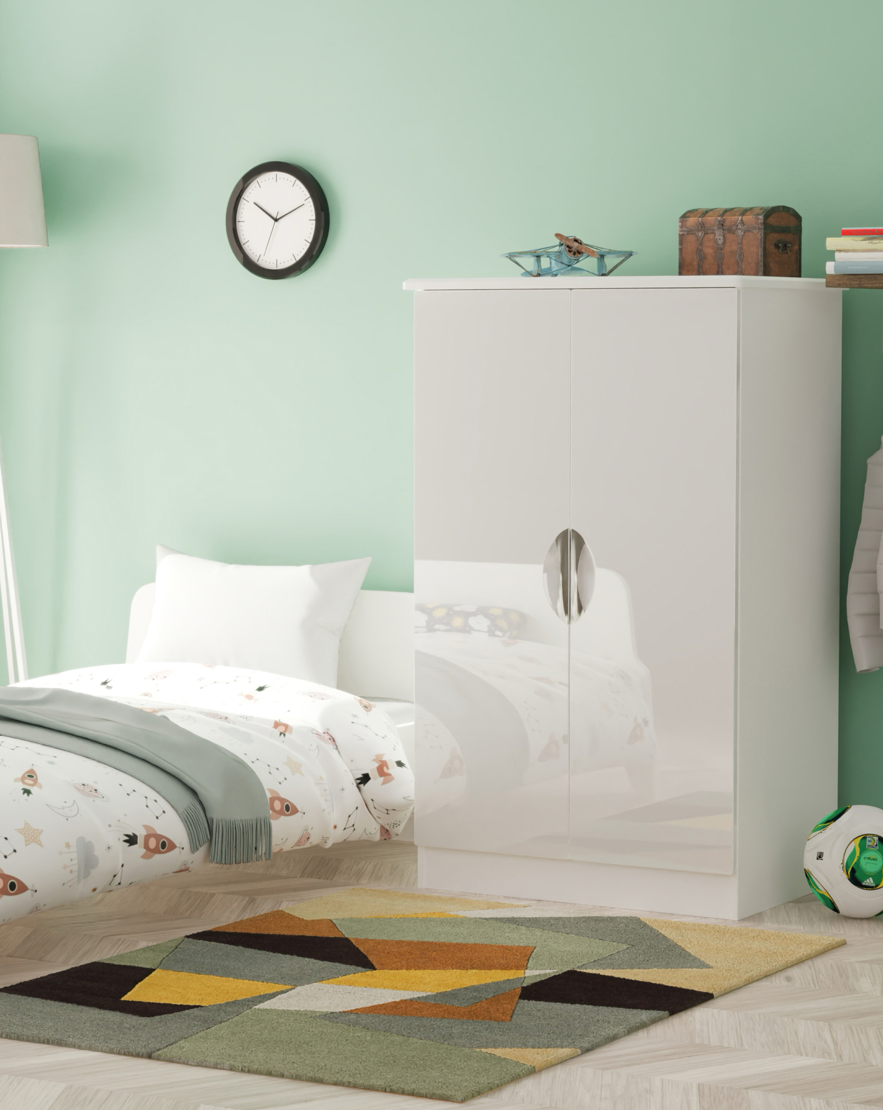 Haydn 2 Door Midi Robe - Kids