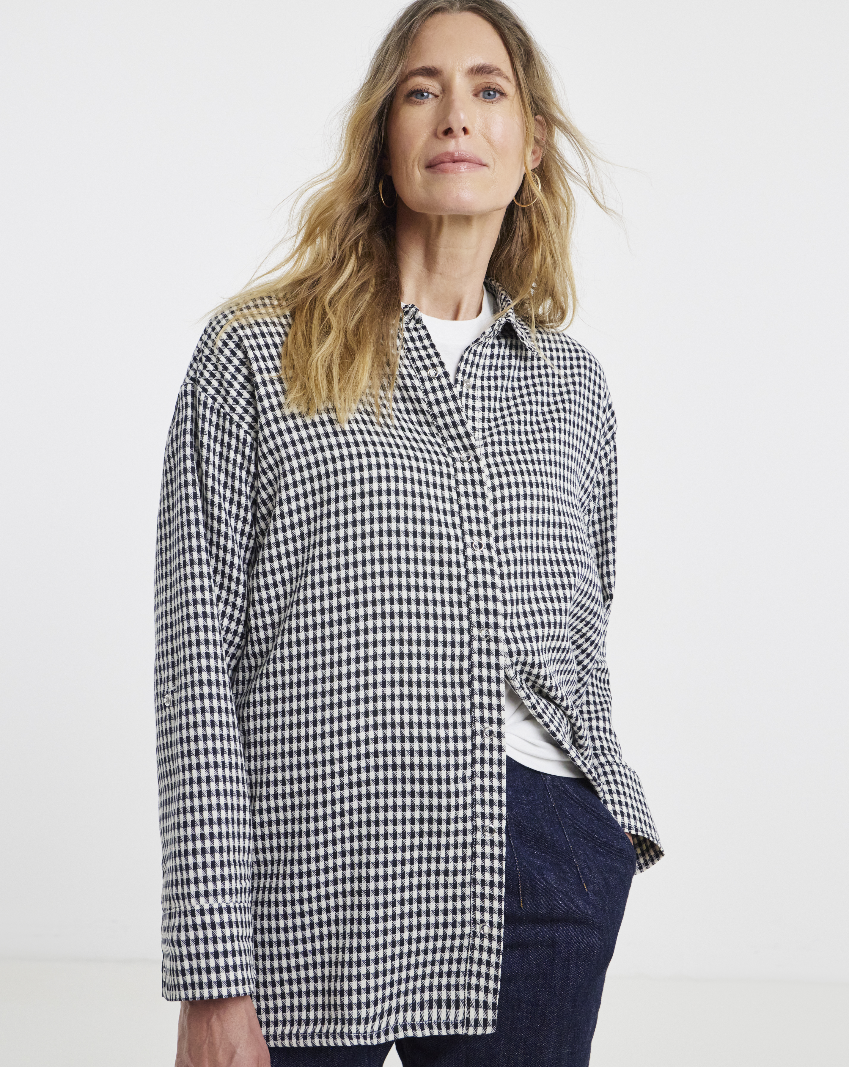 Houndstooth Shacket
