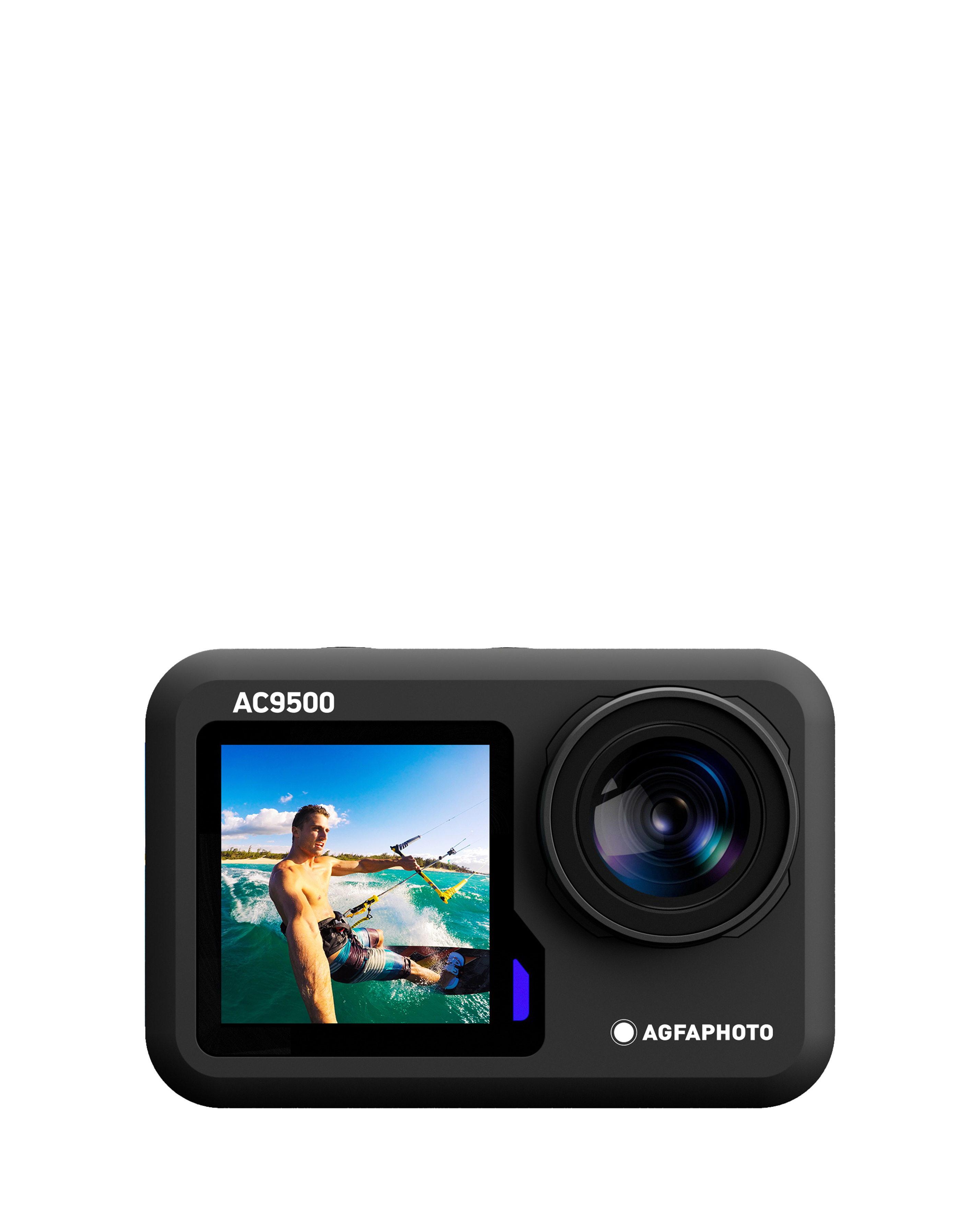 Agfa Realimove AC9500 Waterproof Action Camera - 4K Ultra HD, 16MP, 170° FOV, Black, 18m Waterproof, Built-in Display, Wi-Fi - Image 8