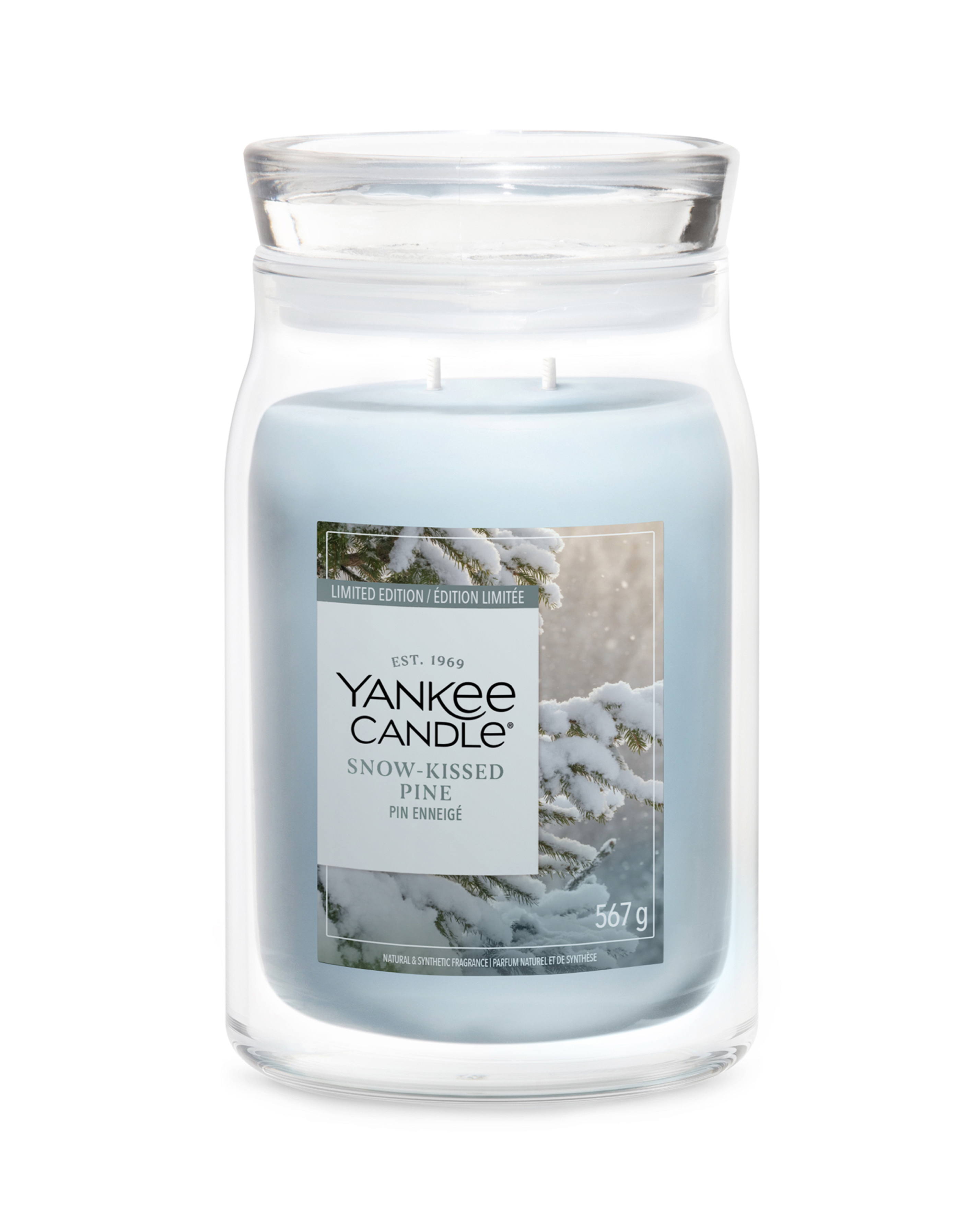 Yankee Candle Large Snow Kissed Pine
