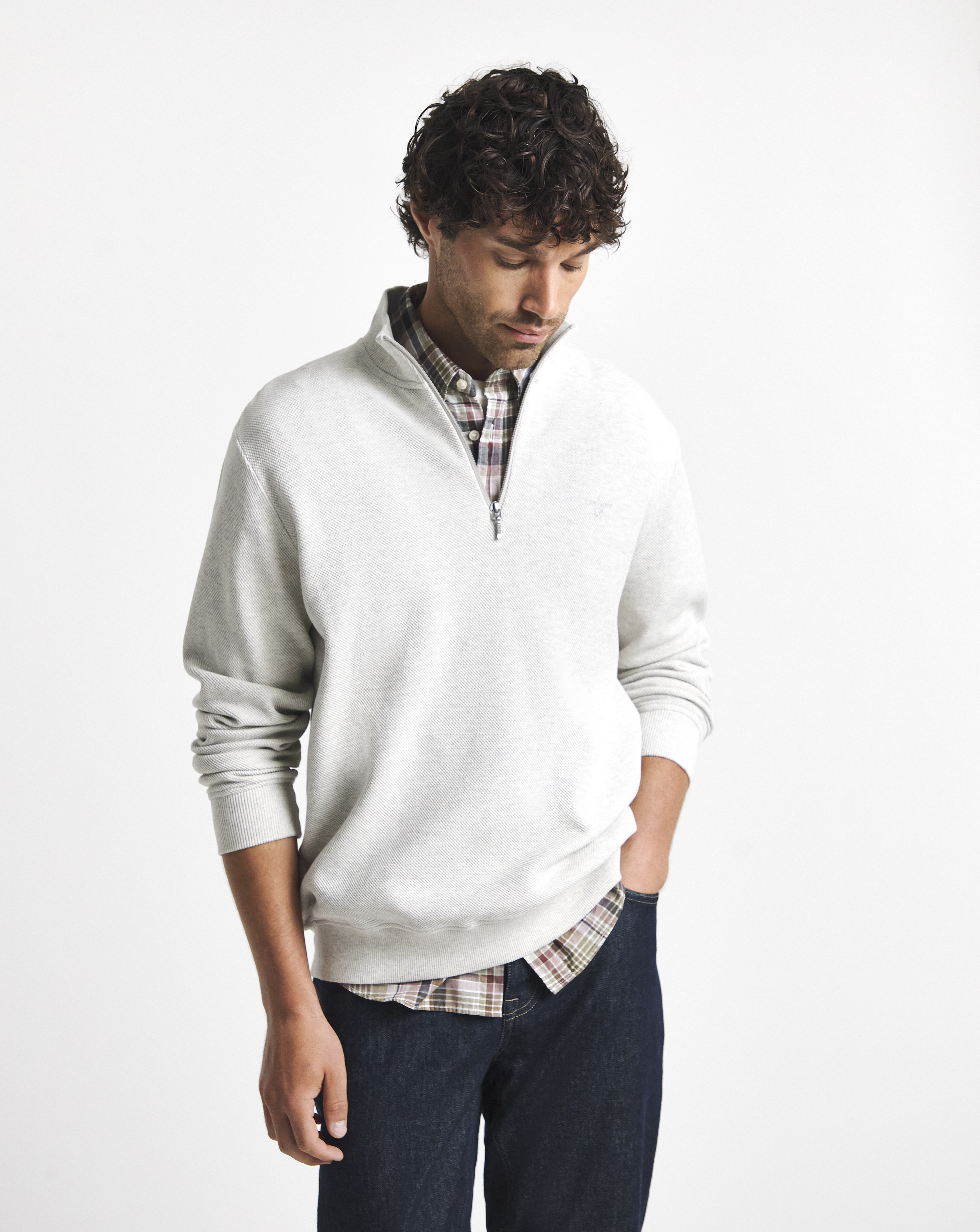 Barbour Ravensworth Half Zip Sweatshirt
