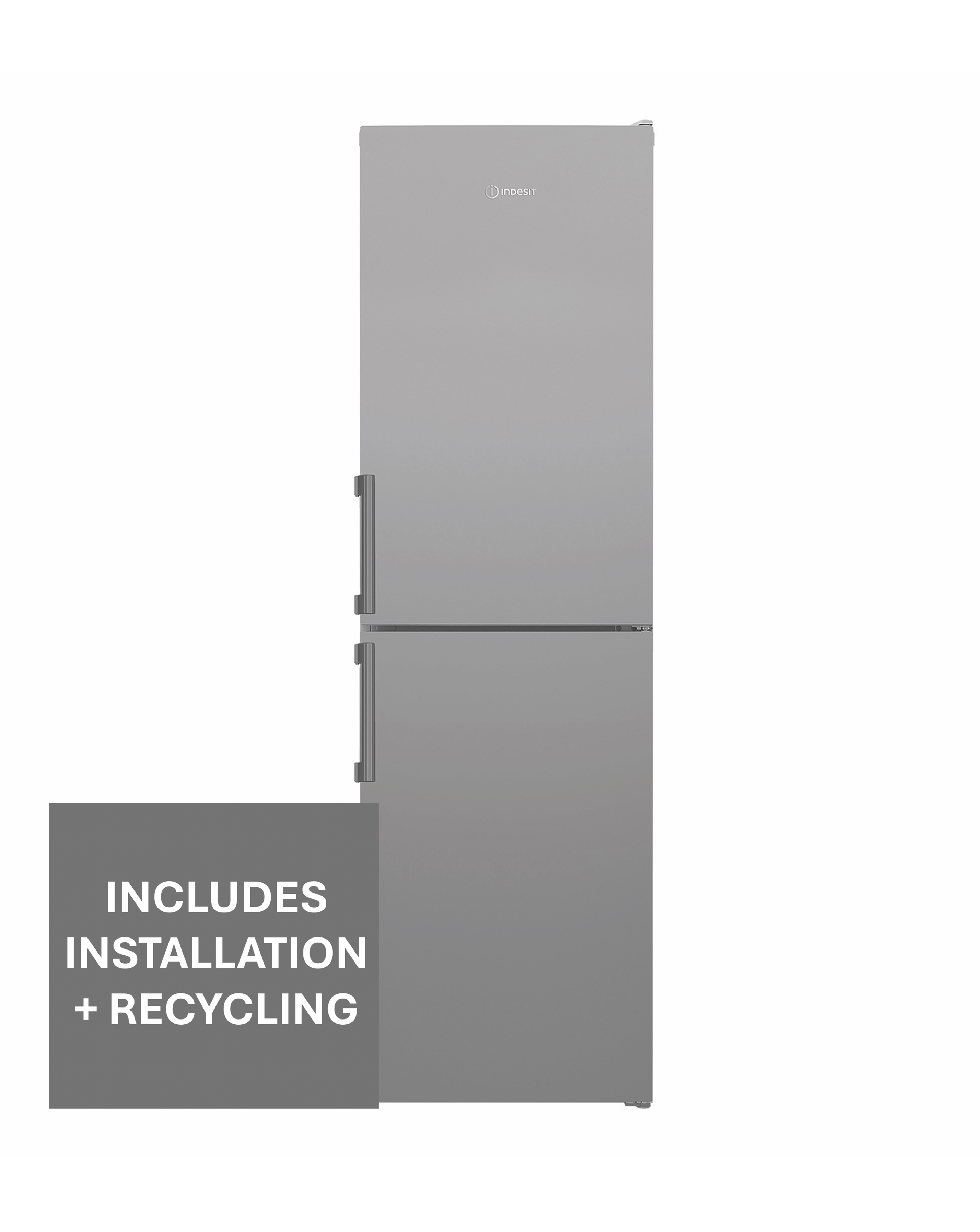 Indesit IKNH1261S4UK Fridge Freezer Inst