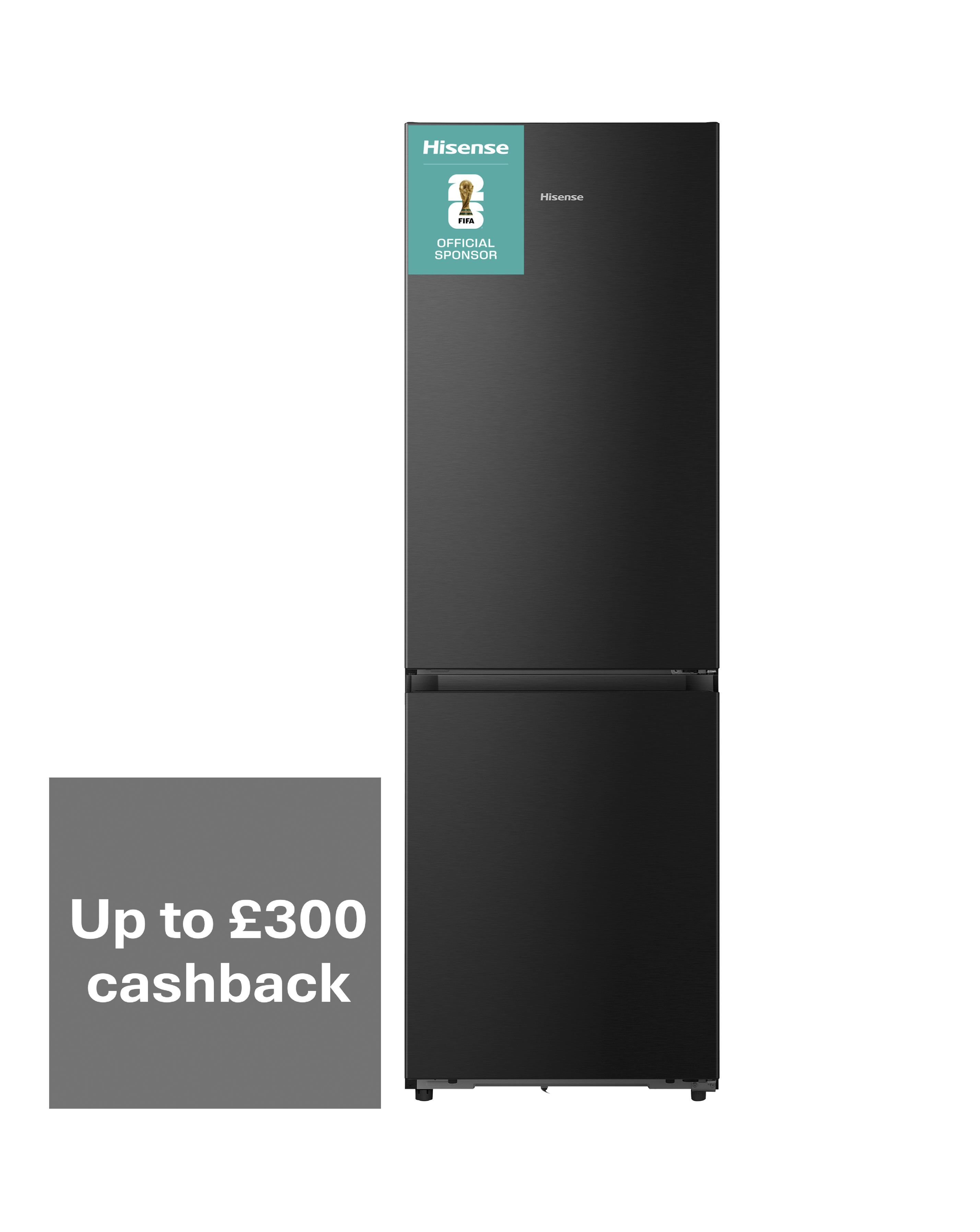 B&Q - Rb5K330Gsfc 60:40 Classic Freestanding Automatic Defrost Fridge Freezer - Image 6