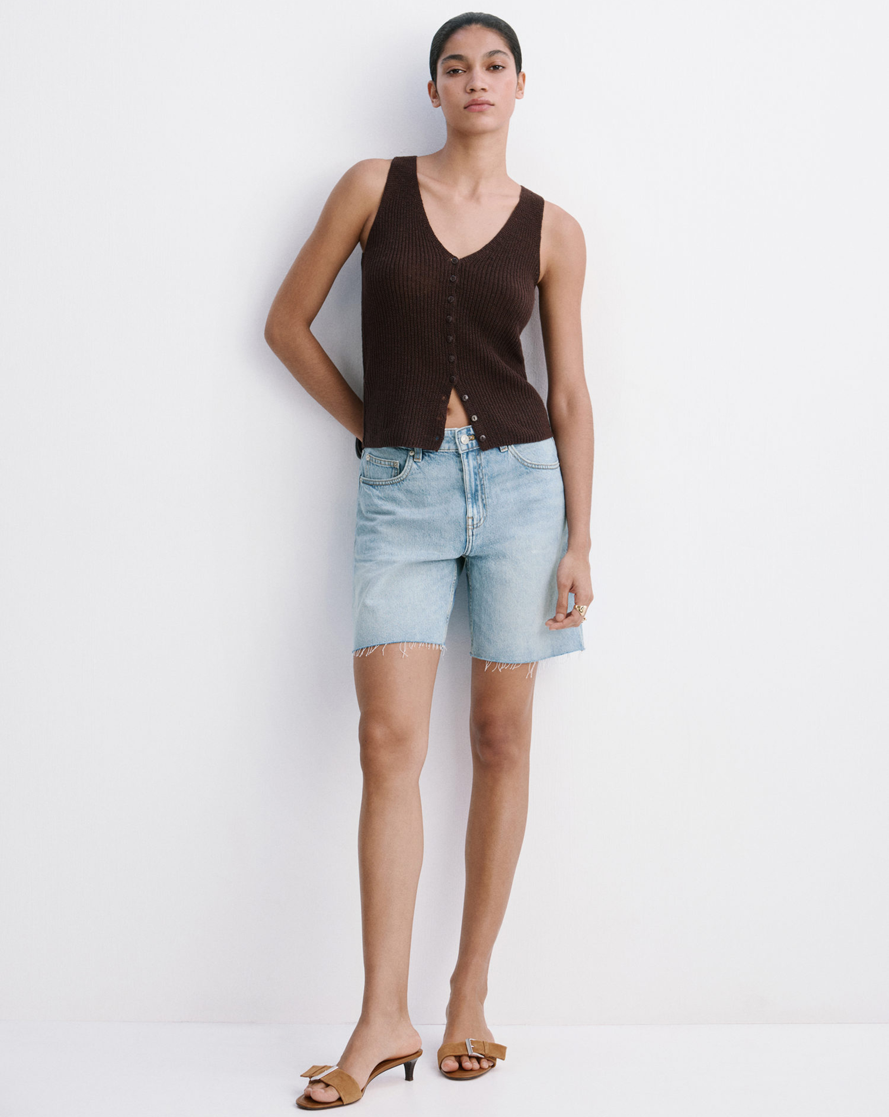 New In - Mango Bermudas Anne